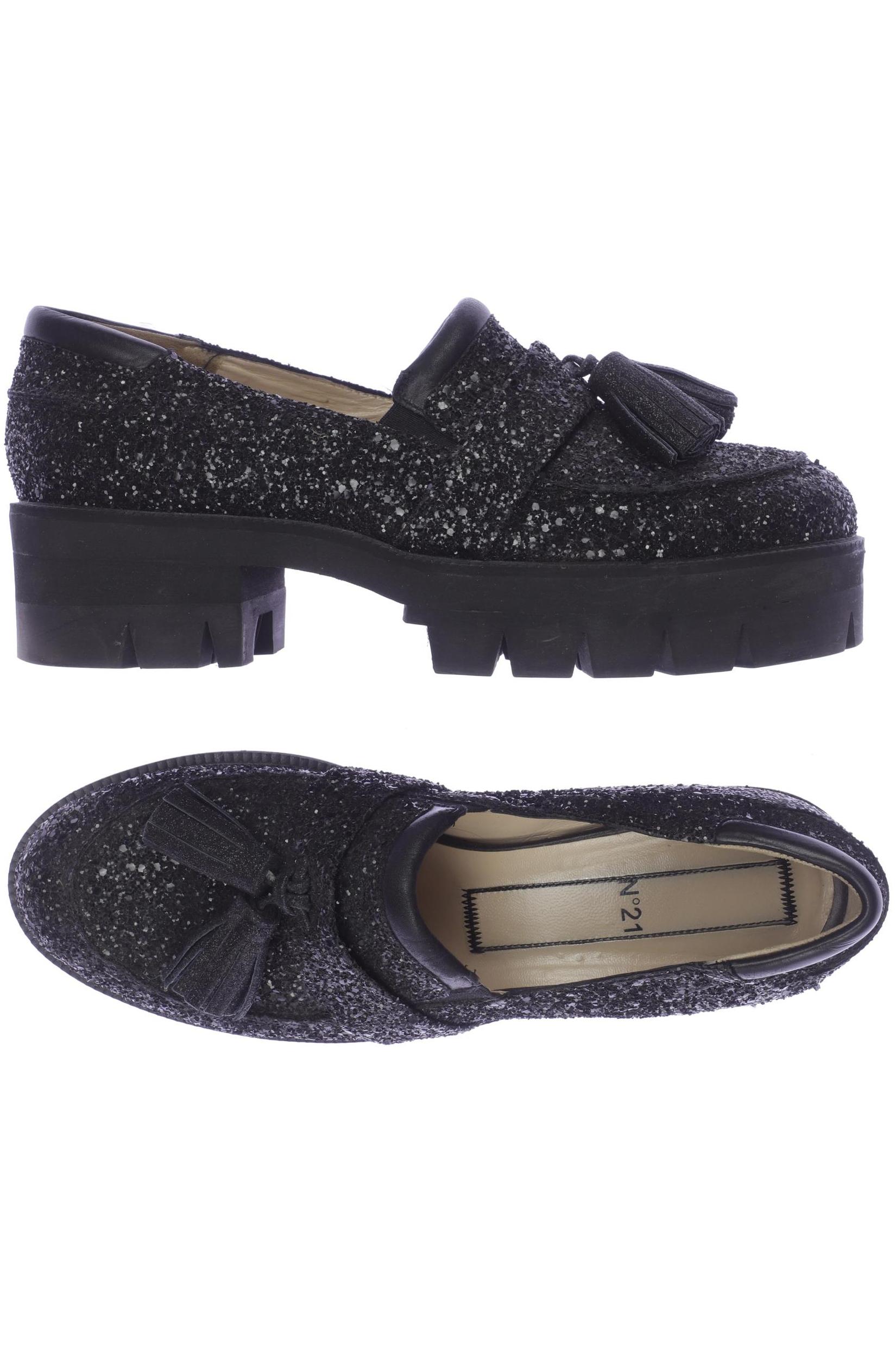 

N21 Damen Halbschuh, schwarz, Gr. 39