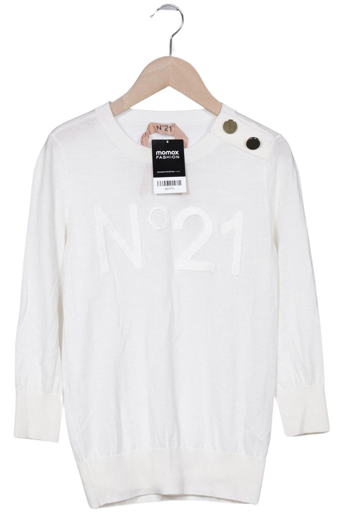 

N21 Damen Pullover, cremeweiß, Gr. 42