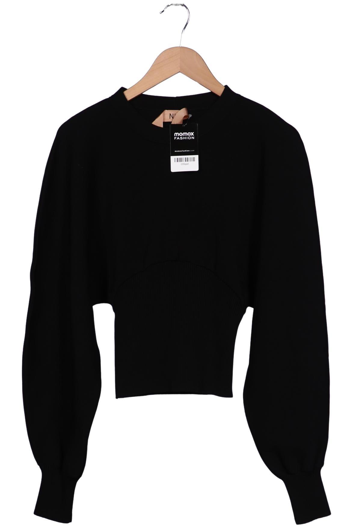

N21 Damen Pullover, schwarz, Gr. 42