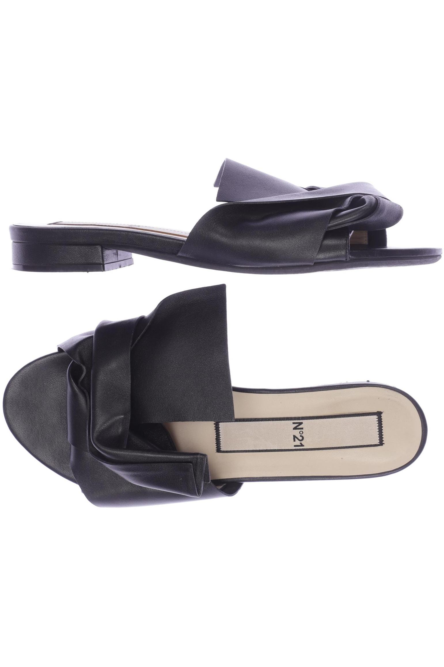 

N21 Damen Sandale, schwarz, Gr. 39