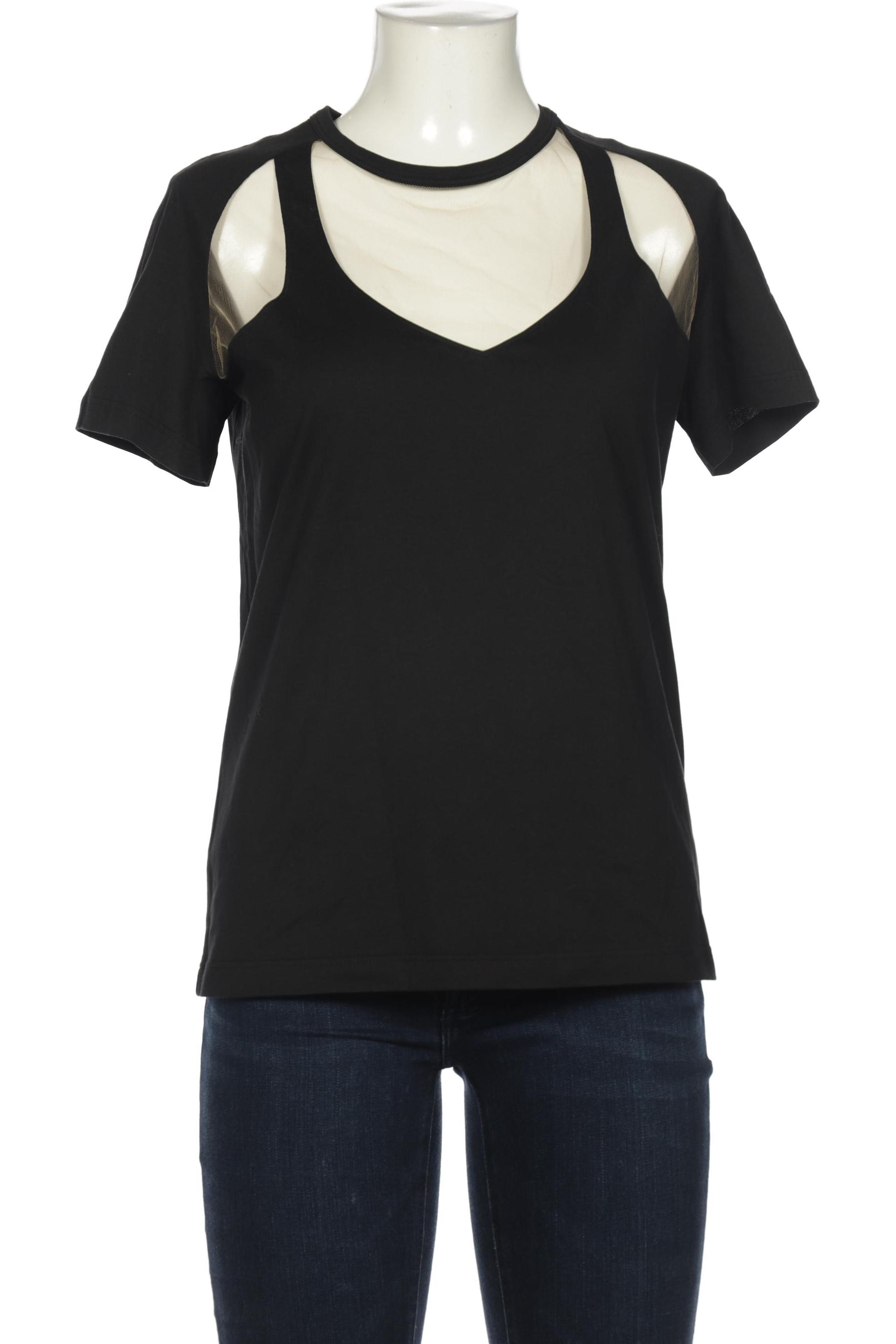 

N21 Damen T-Shirt, schwarz, Gr. 40