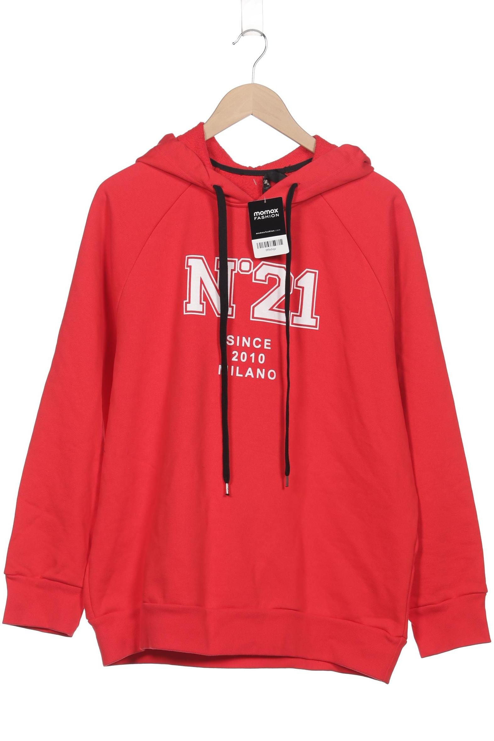 

N21 Herren Kapuzenpullover, rot, Gr. 48