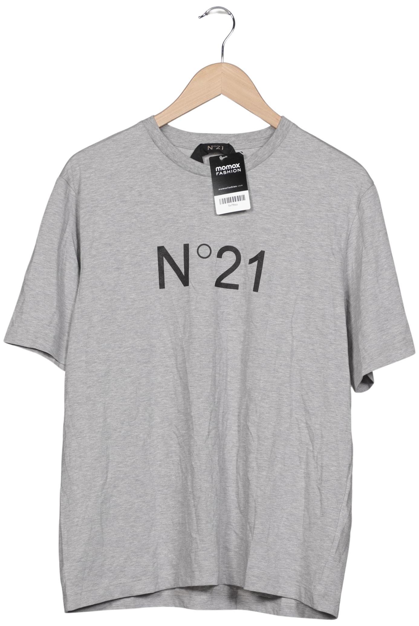 Thumbnail - N21 Herren T-Shirt, grau, Gr. 48