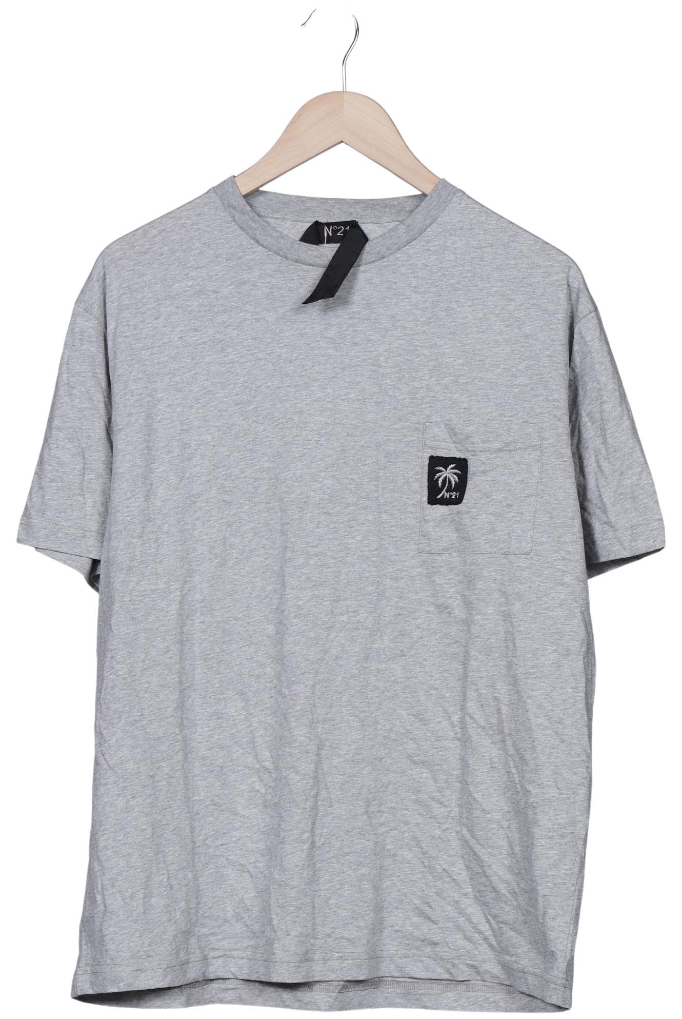 

N21 Herren T-Shirt, grau, Gr. 46