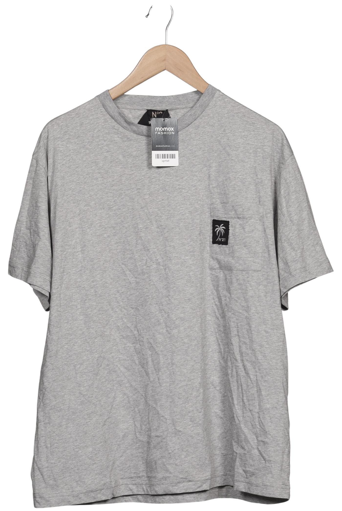 

N21 Herren T-Shirt, grau, Gr. 48