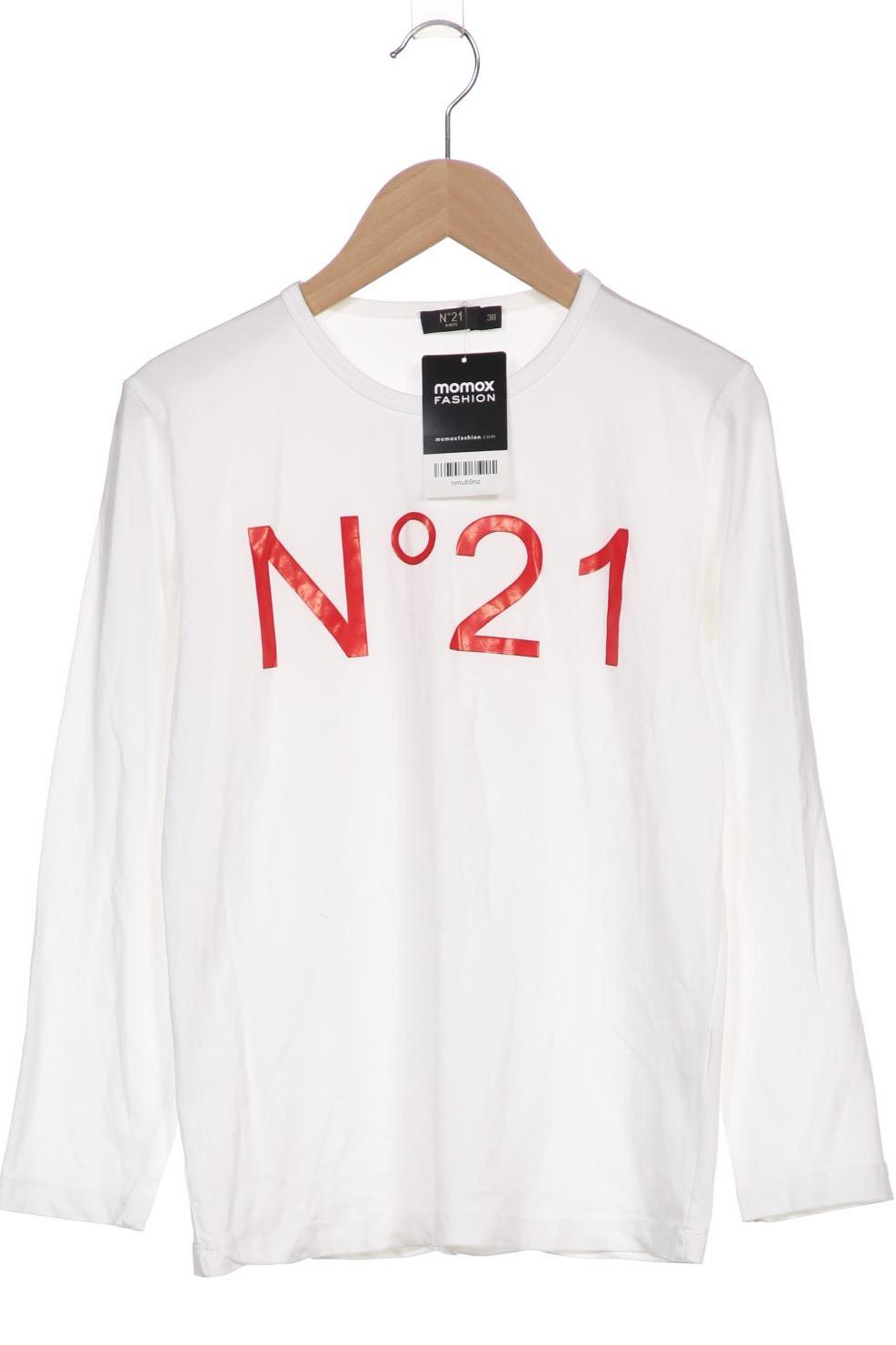 

N21 Herren Langarmshirt, weiß, Gr. 134