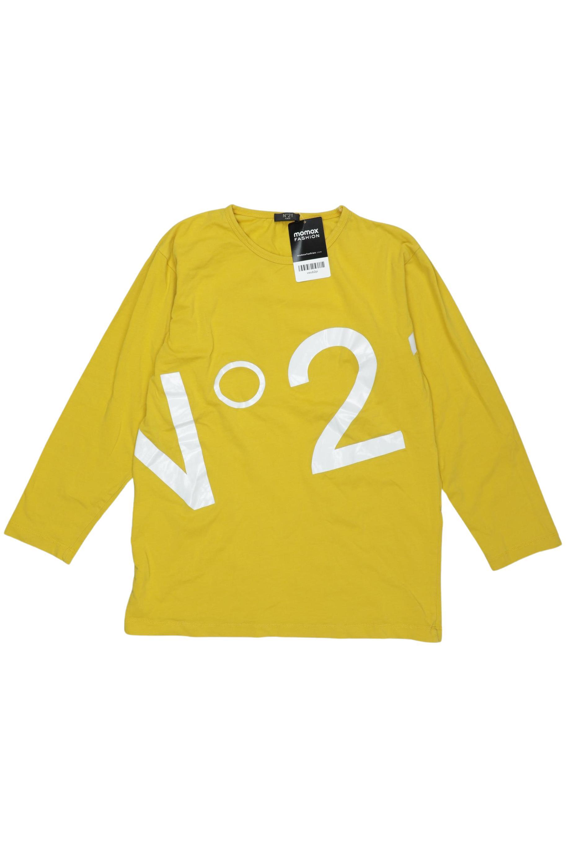 

N21 Mädchen Langarmshirt, gelb, Gr. 152
