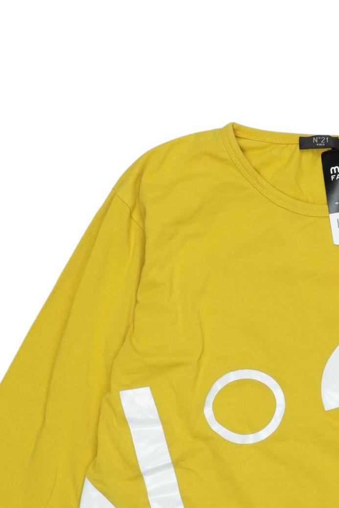 Thumbnail - N21 Mädchen Langarmshirt, gelb, Gr. 152
