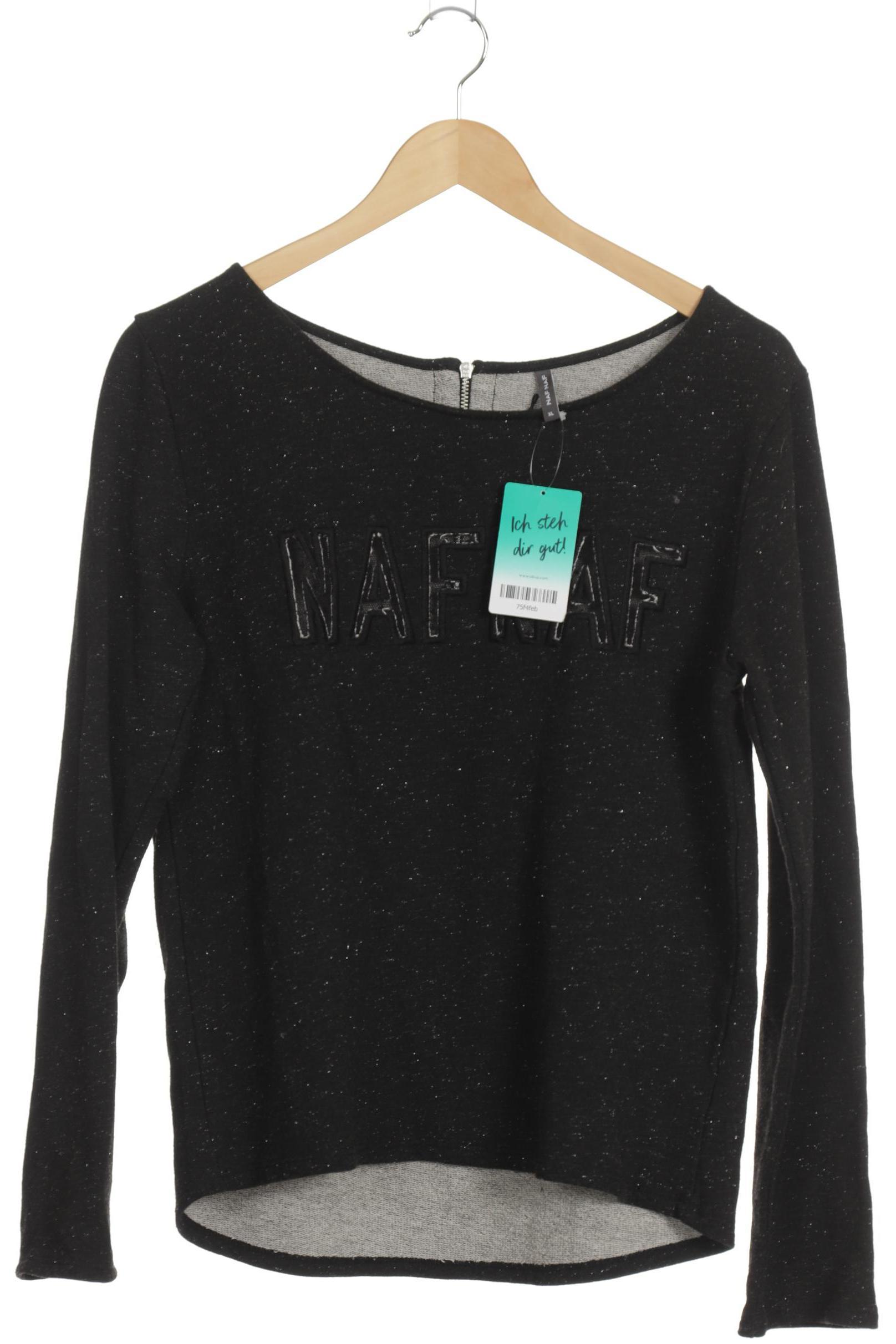 

NAF NAF Damen Sweatshirt, schwarz, Gr.