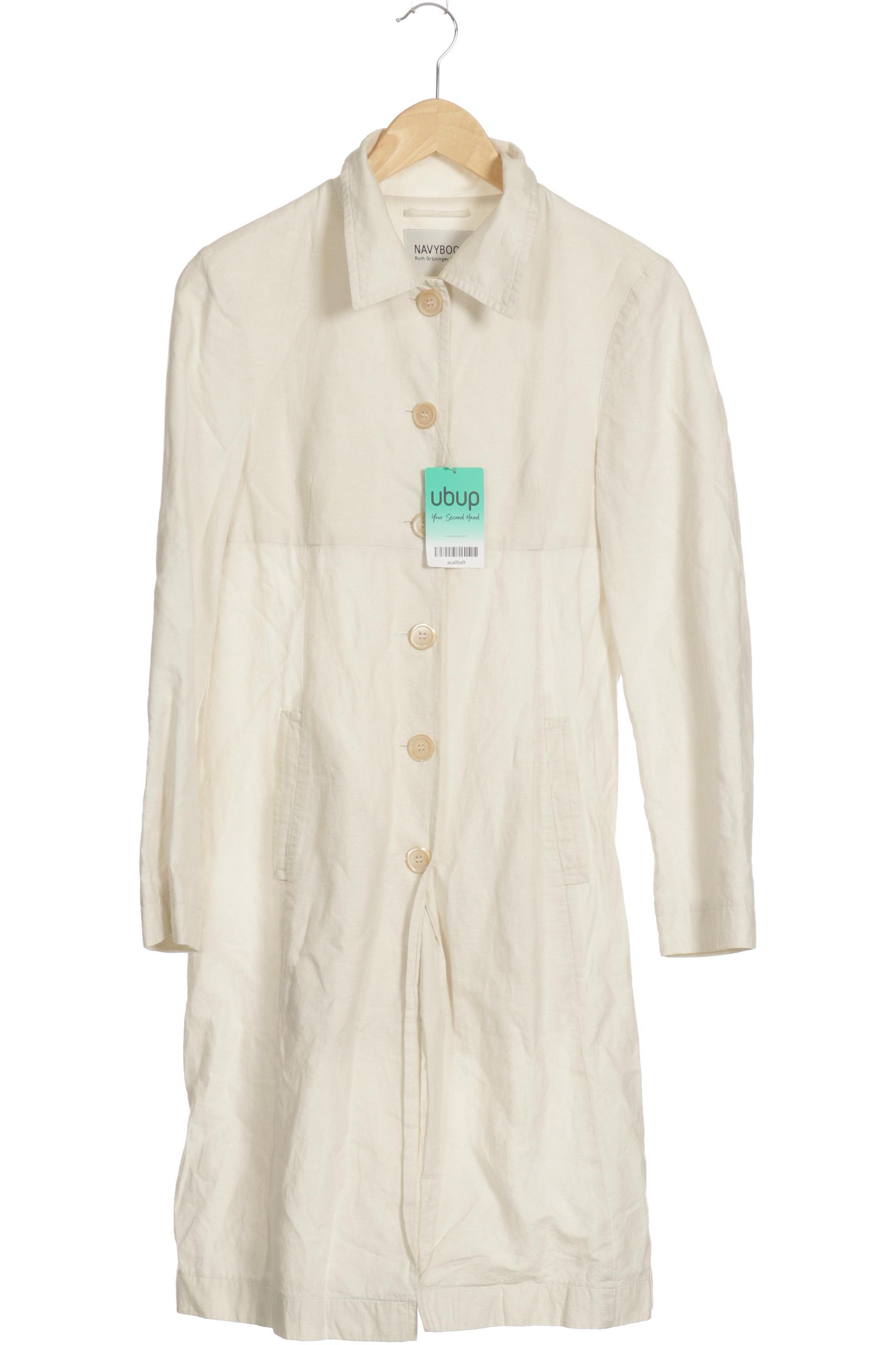 

Navyboot Damen Mantel, weiß, Gr. 36