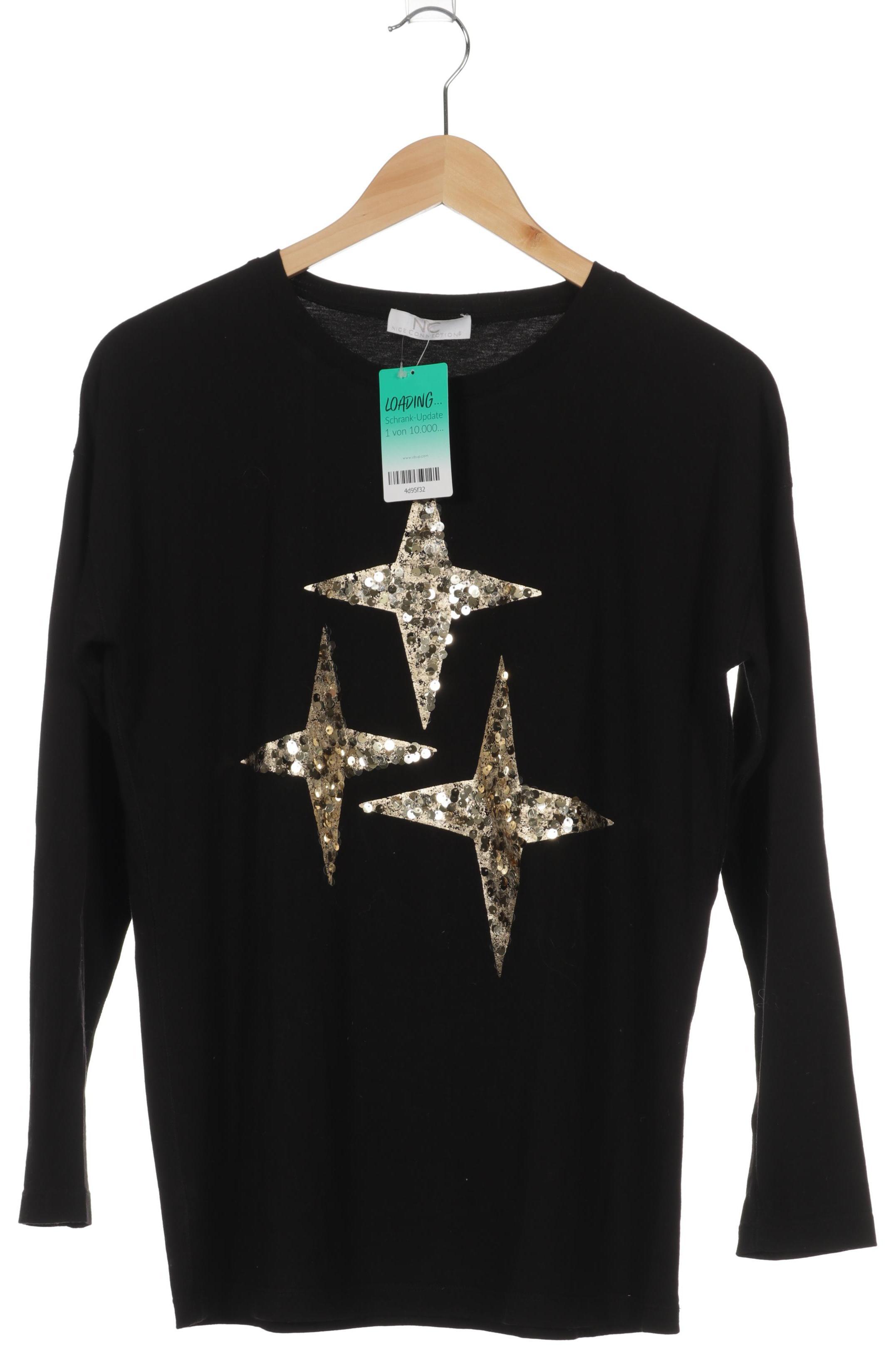 

Nice Connection Damen Langarmshirt, schwarz, Gr.