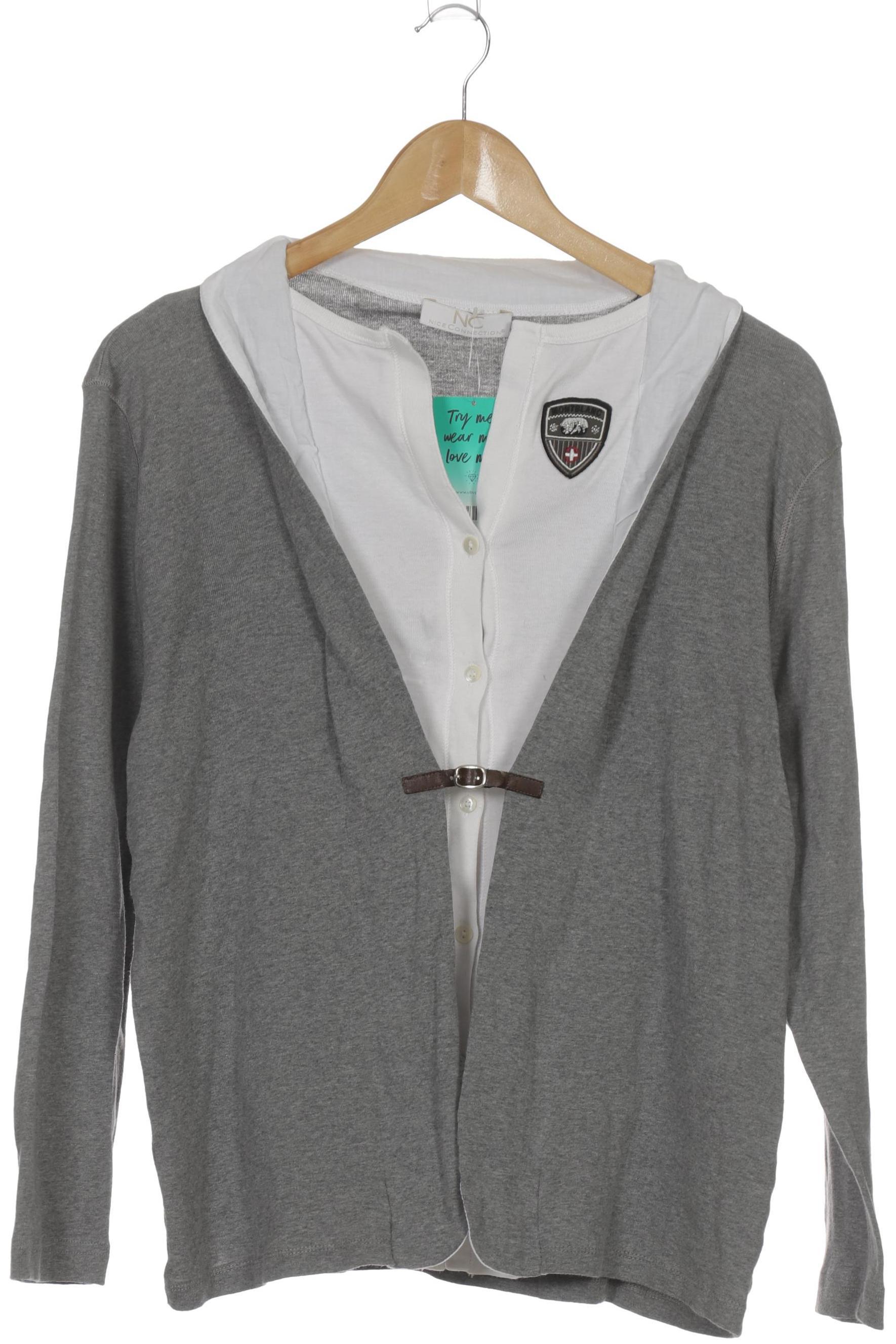 

Nice Connection Damen Strickjacke, grau, Gr.