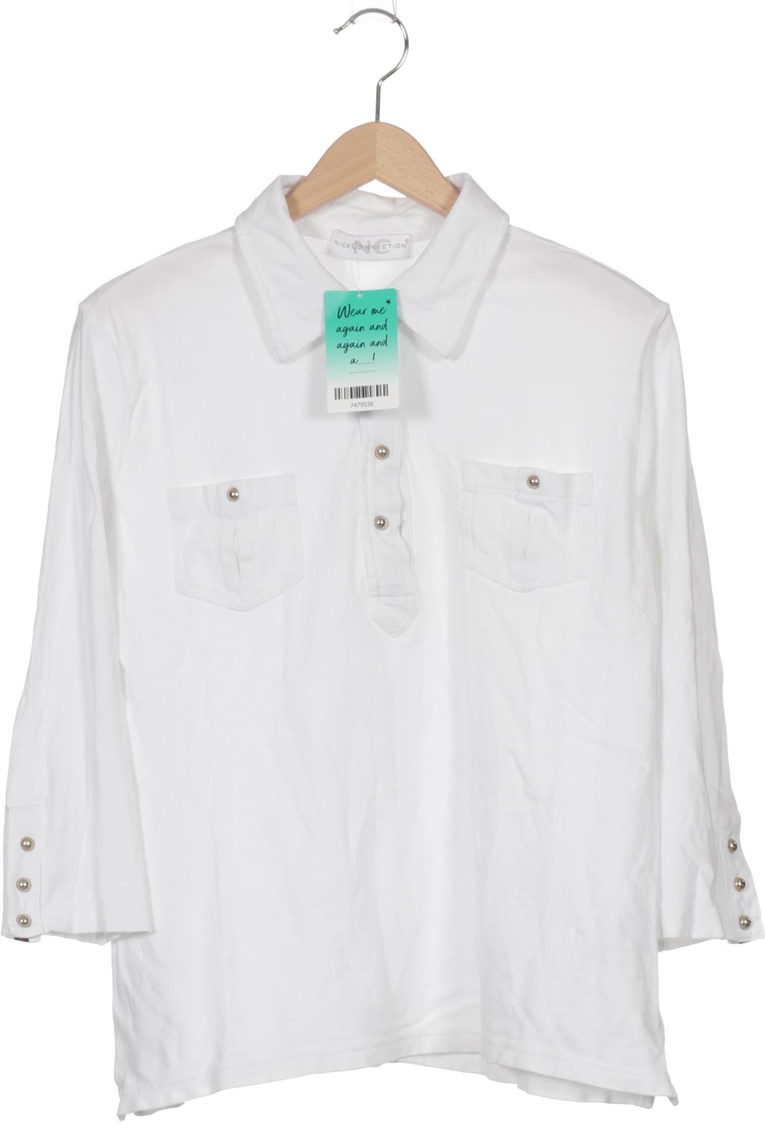 

Nice Connection Damen Poloshirt, weiß, Gr. 44