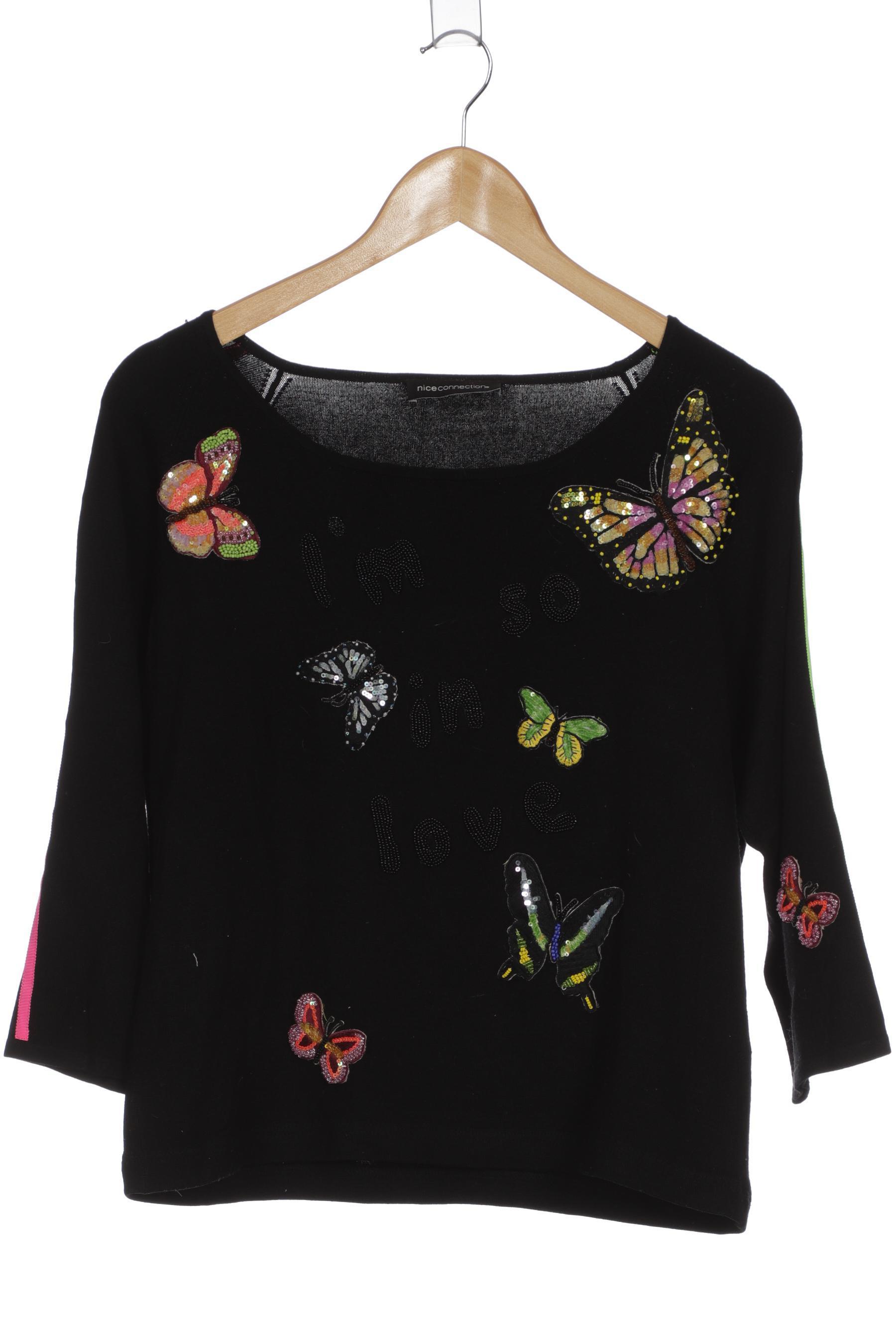 

Nice Connection Damen Pullover, schwarz, Gr.