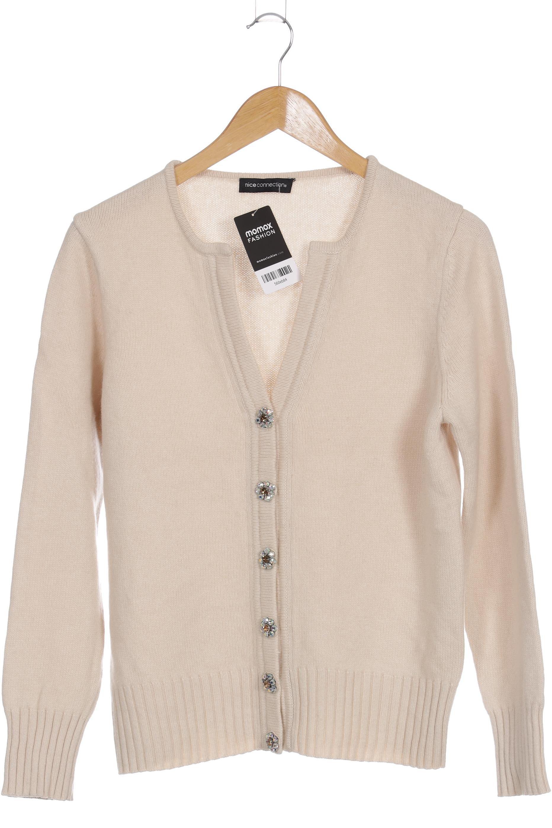 

Nice Connection Damen Strickjacke, beige, Gr. 42