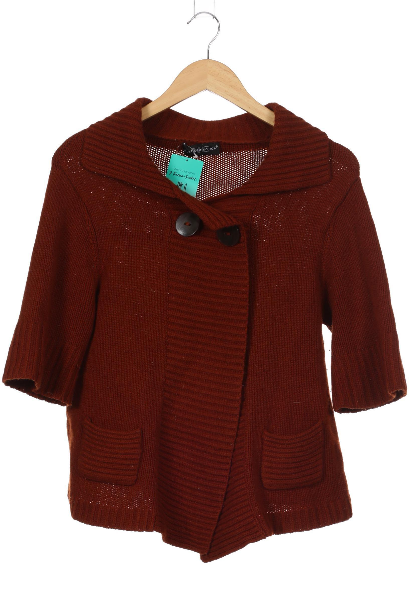 

Nice Connection Damen Strickjacke, braun, Gr. 38