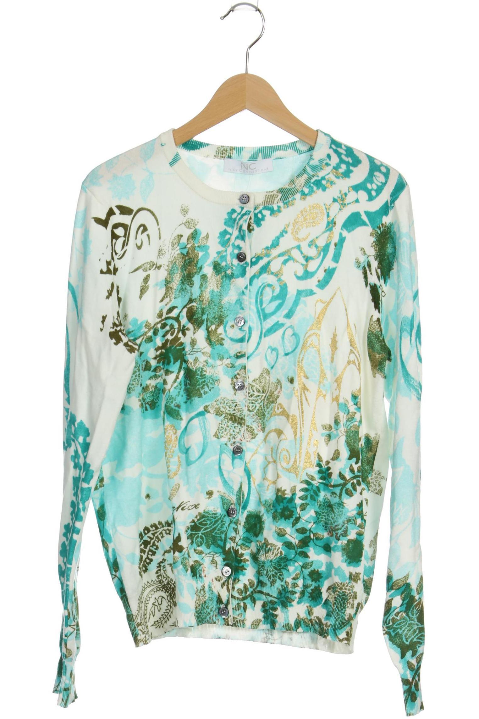 

Nice Connection Damen Strickjacke, türkis, Gr. 40