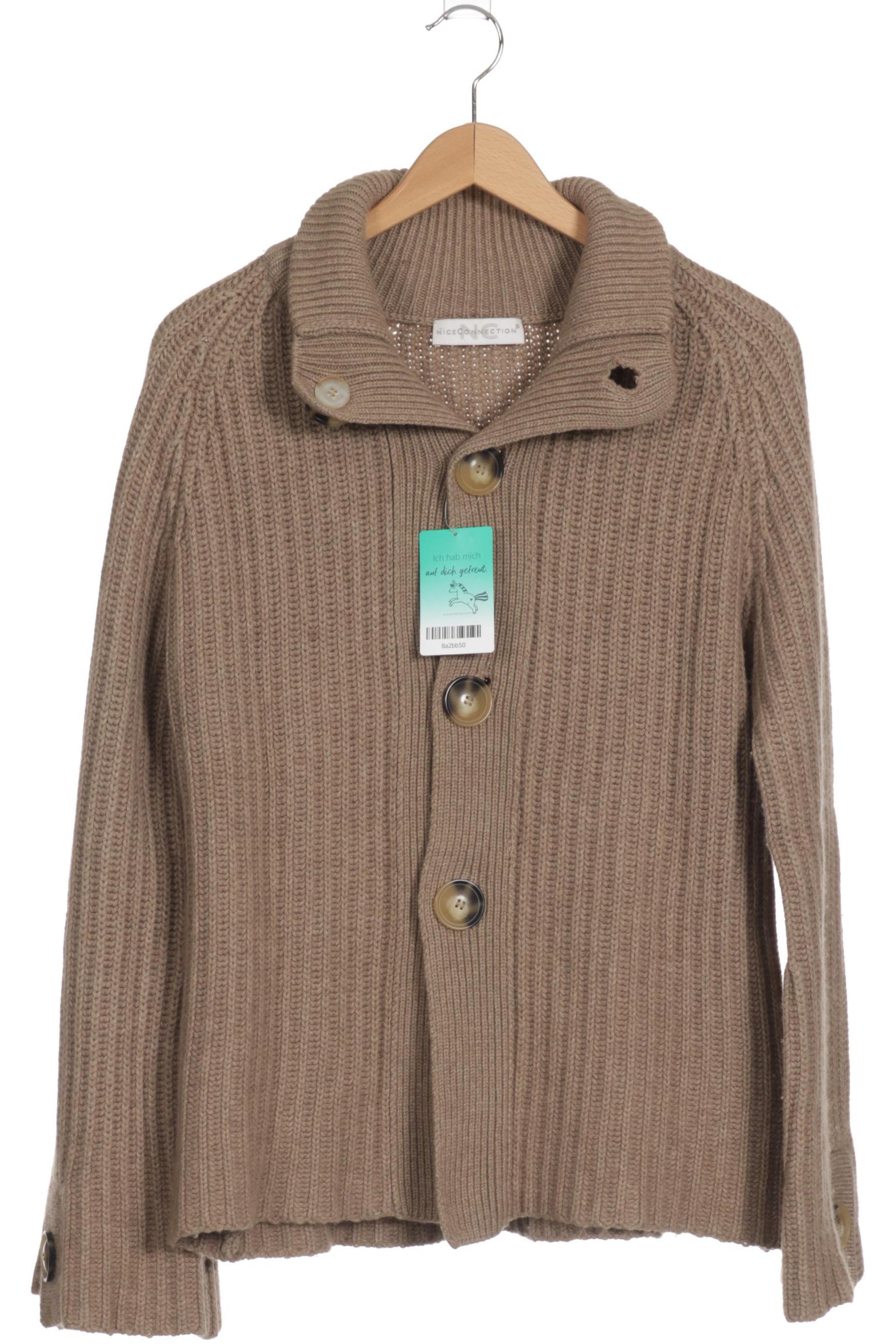 

Nice Connection Damen Strickjacke, braun, Gr. 38