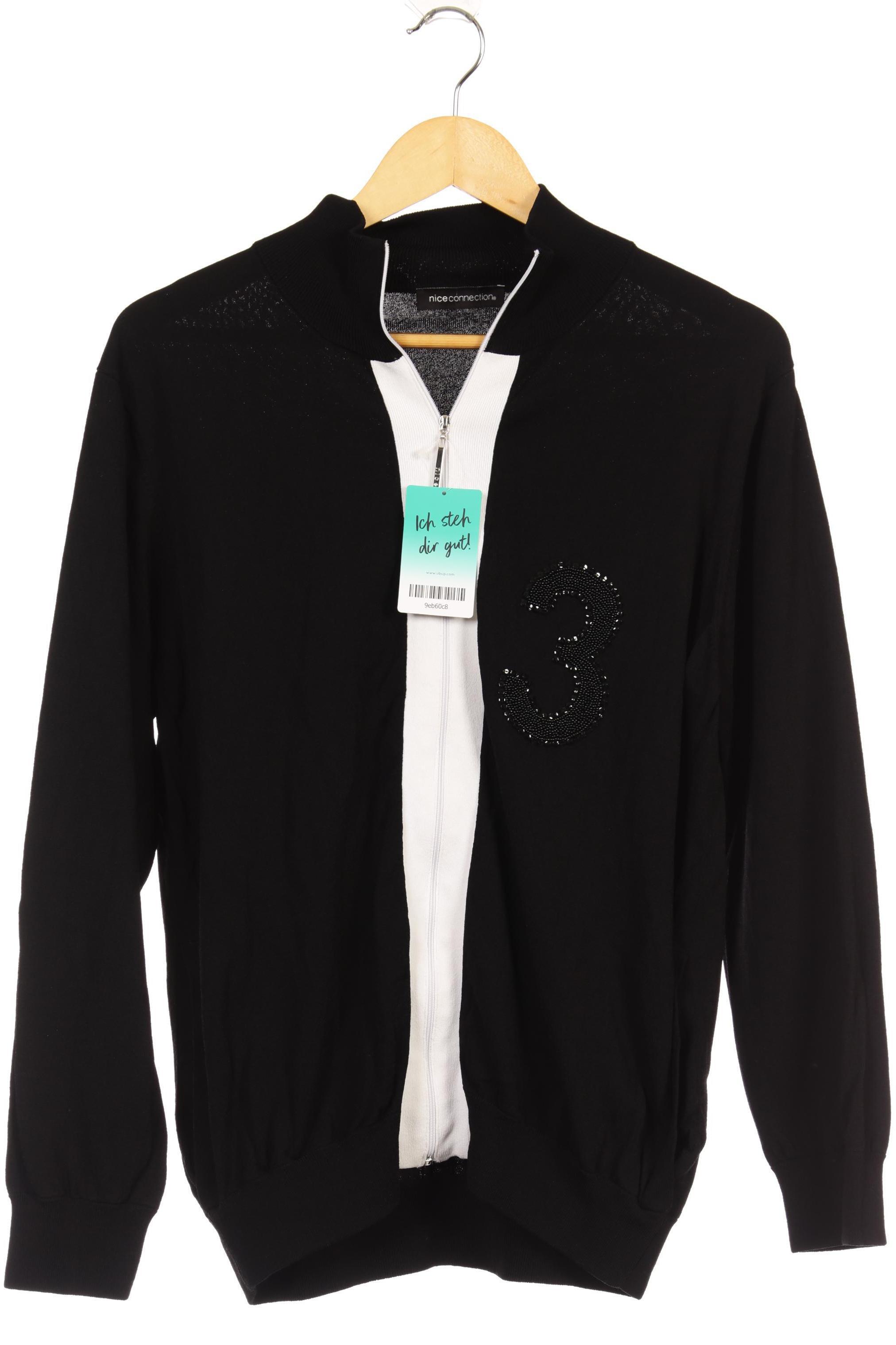 

Nice Connection Damen Strickjacke, schwarz, Gr. 40