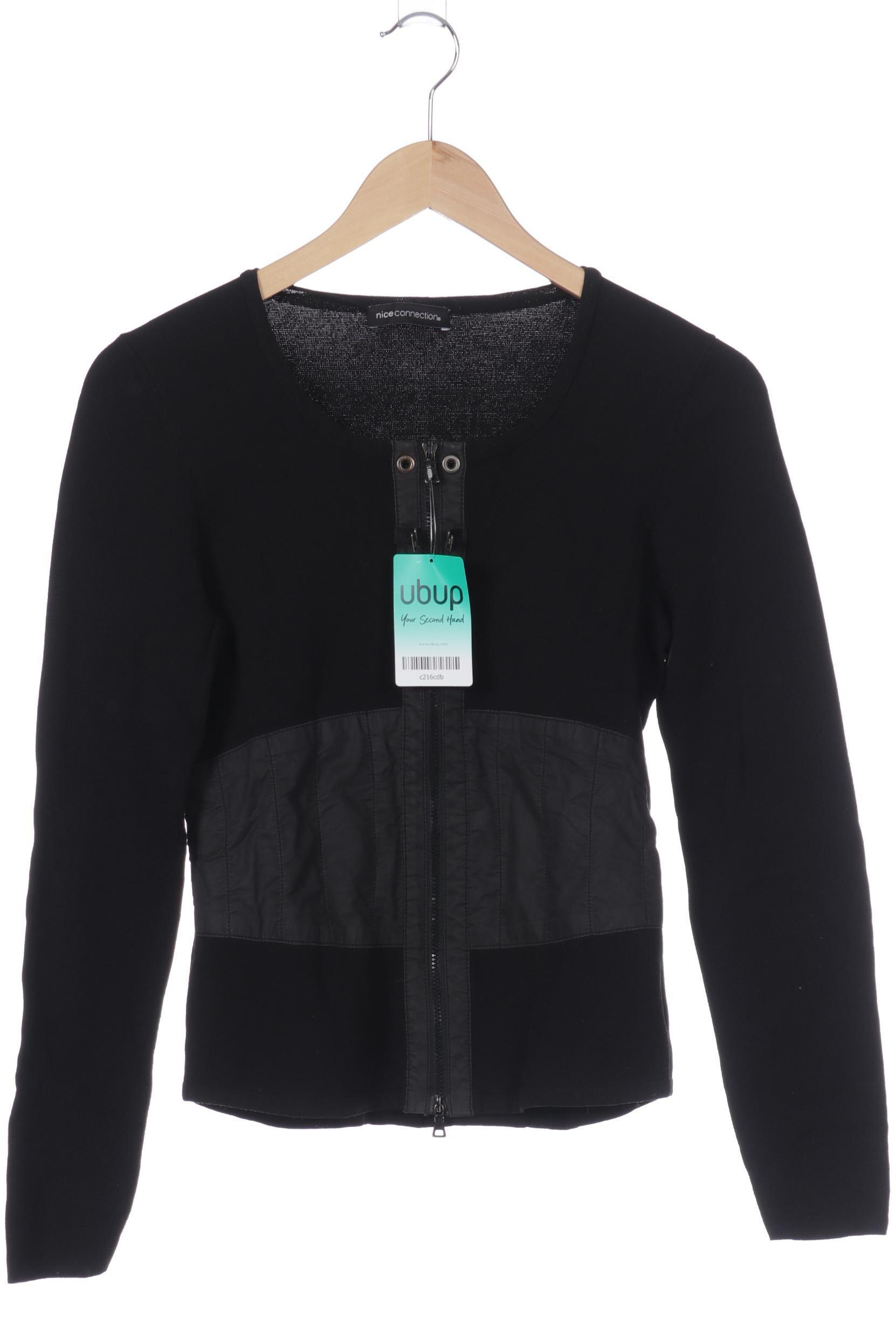 

Nice Connection Damen Strickjacke, schwarz, Gr. 38