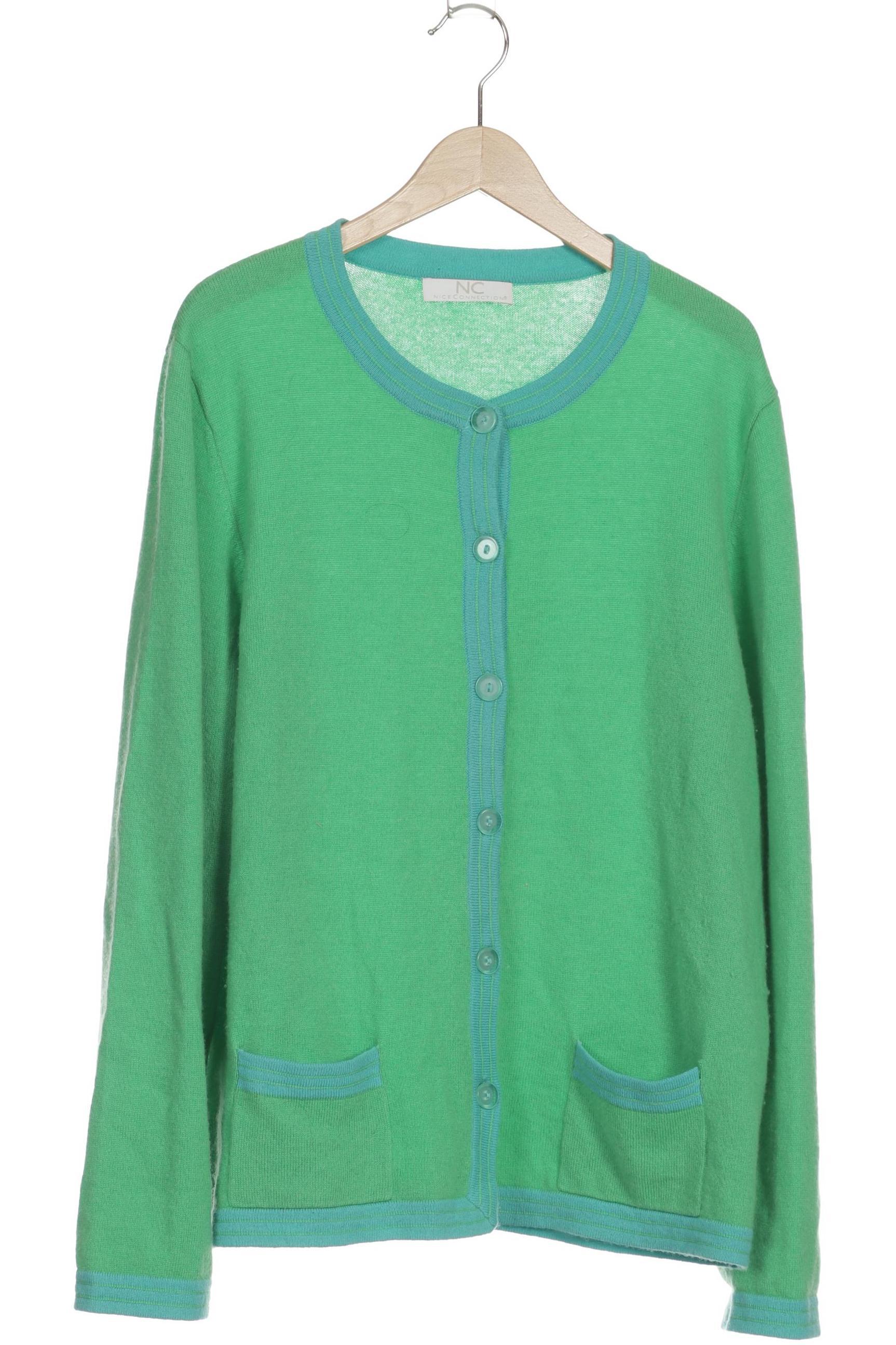 

Nice Connection Damen Strickjacke, grün, Gr. 44