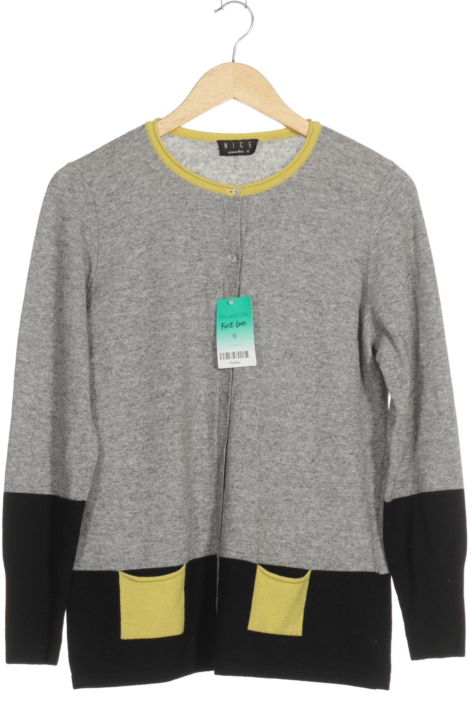 

Nice Connection Damen Strickjacke, grau, Gr.