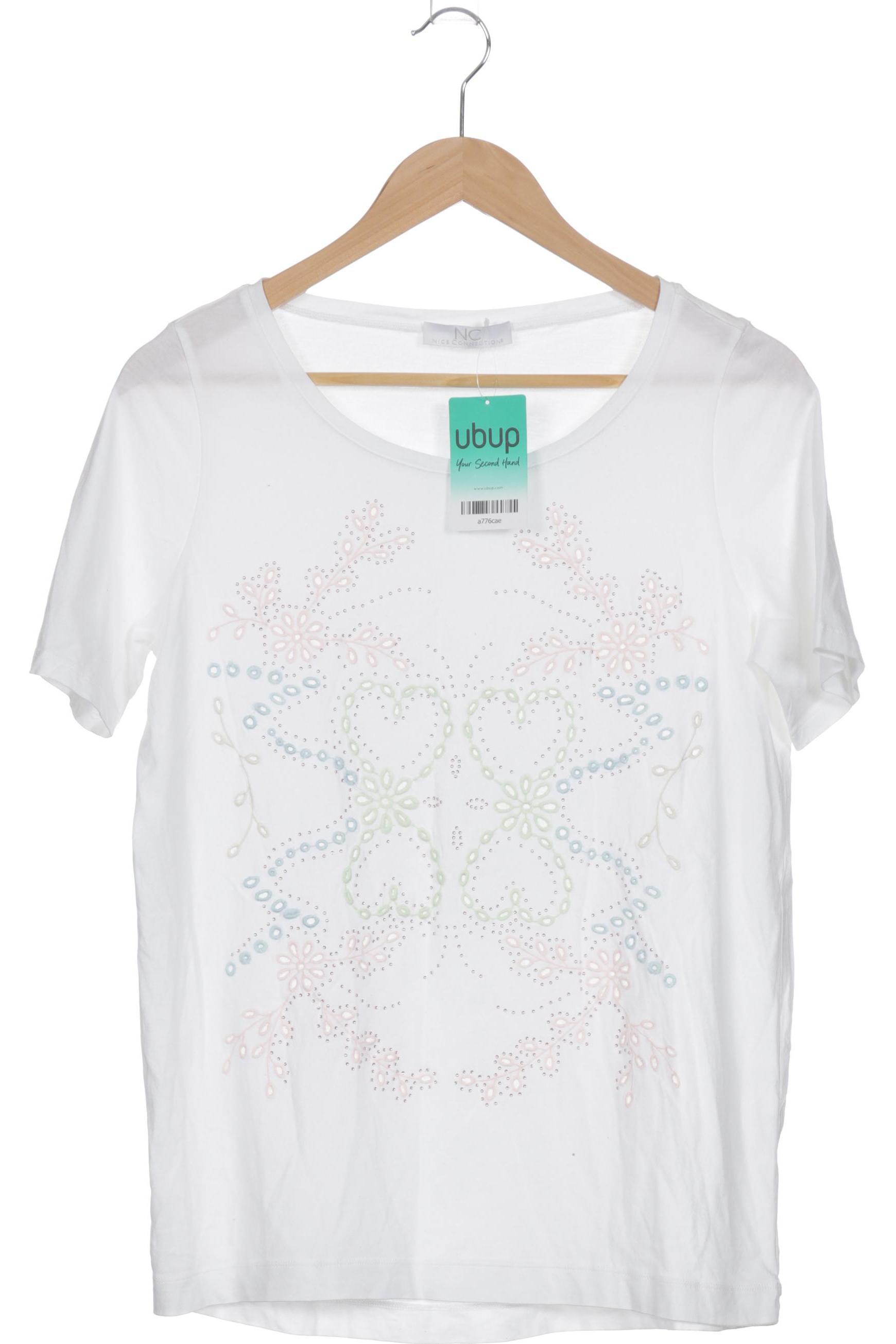 

Nice Connection Damen T-Shirt, weiß, Gr. 40