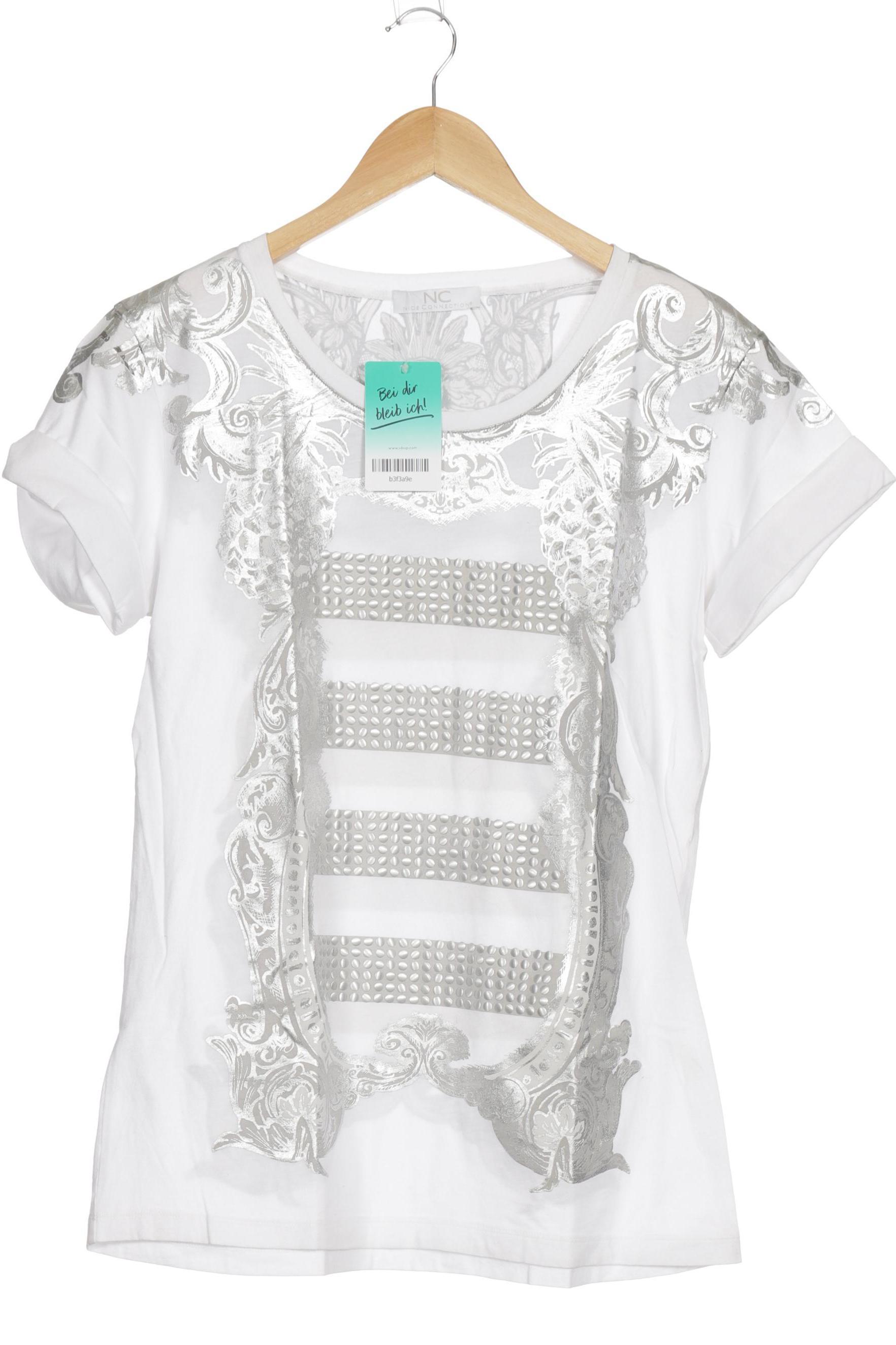 

Nice Connection Damen T-Shirt, weiß, Gr.