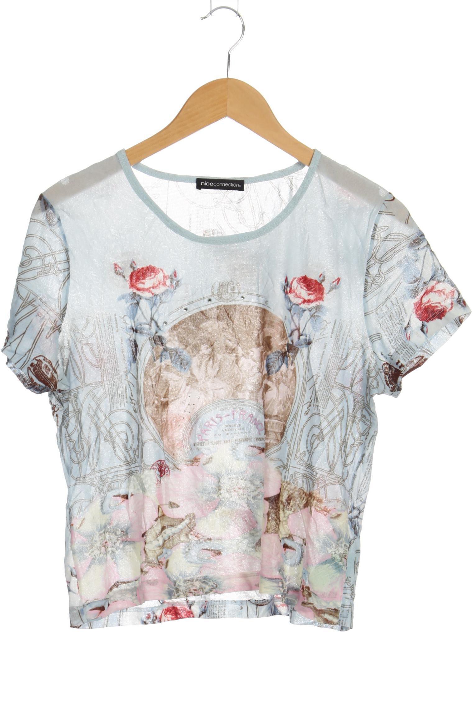 

Nice Connection Damen T-Shirt, blau, Gr. 46