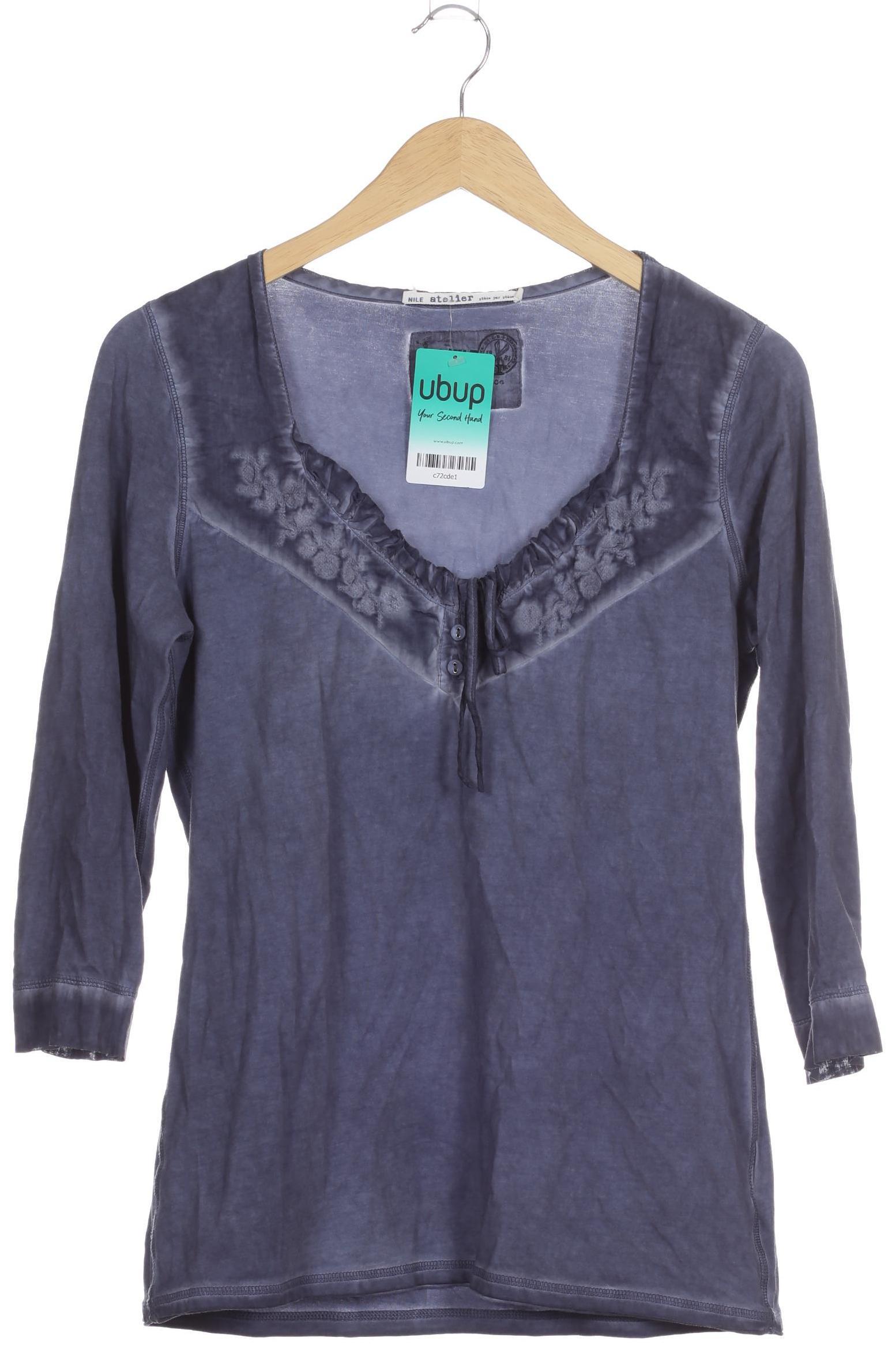 

Nile Damen Langarmshirt, blau, Gr.