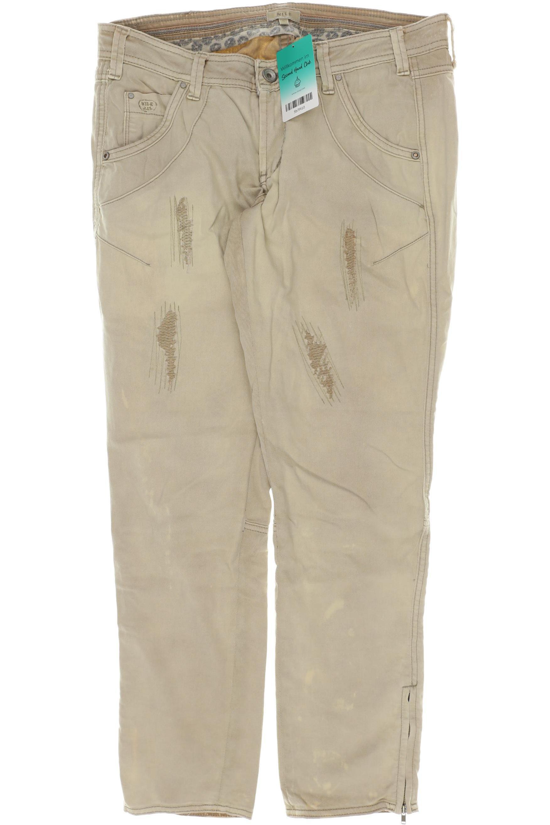 

Nile Damen Stoffhose, beige, Gr.