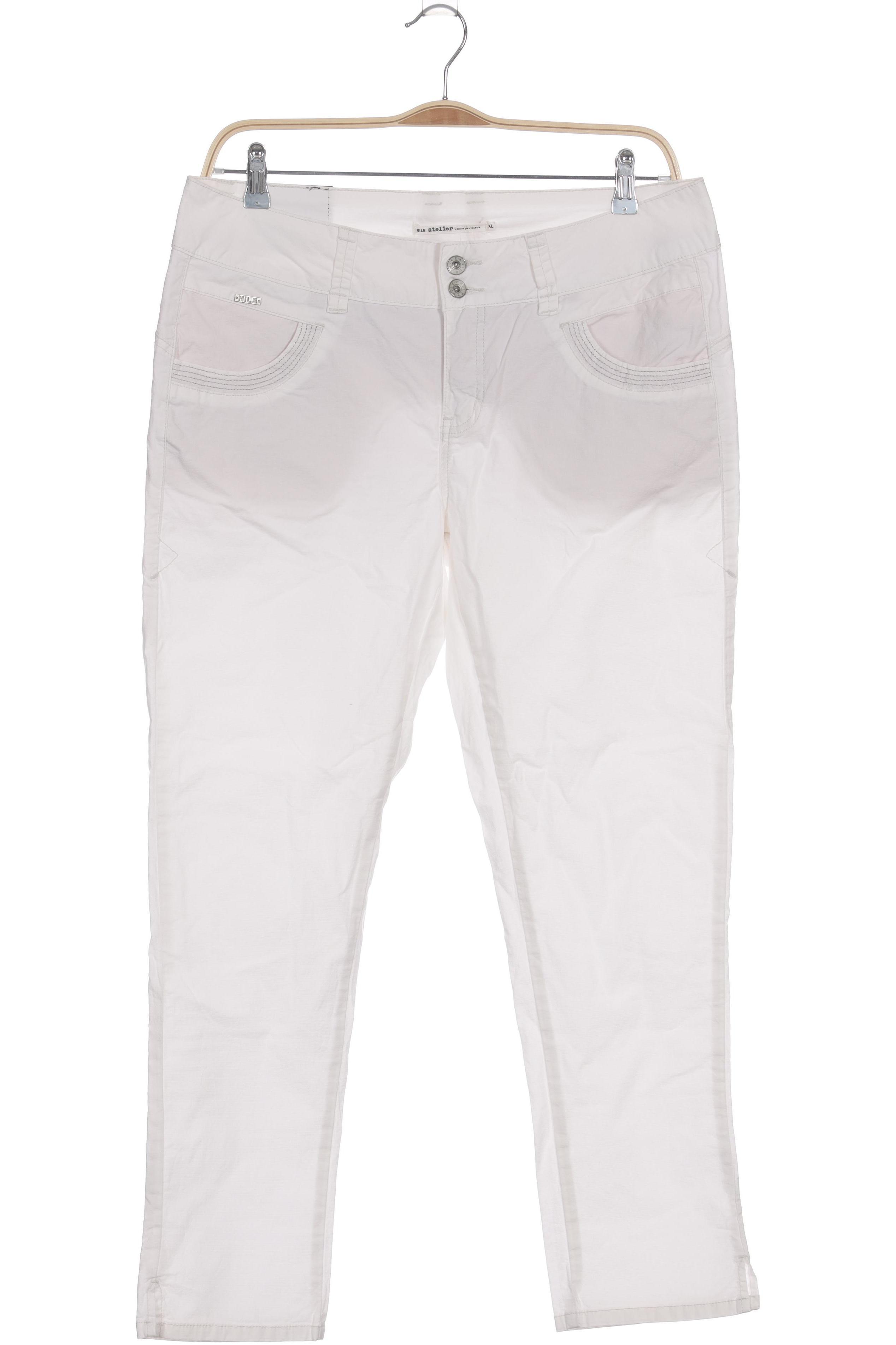 

Nile Damen Stoffhose, weiß, Gr.