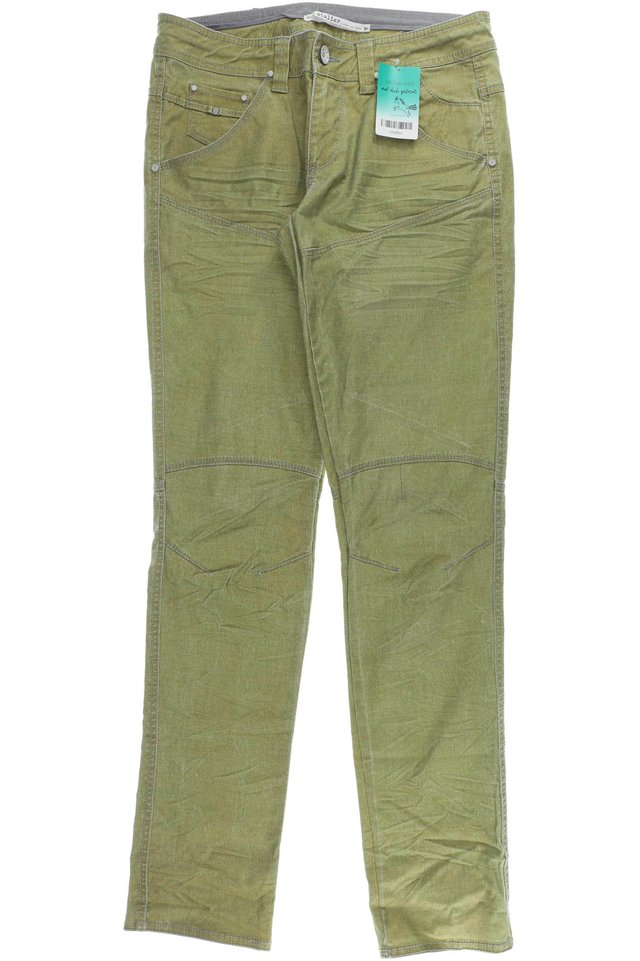 

Nile Damen Stoffhose, grün, Gr.