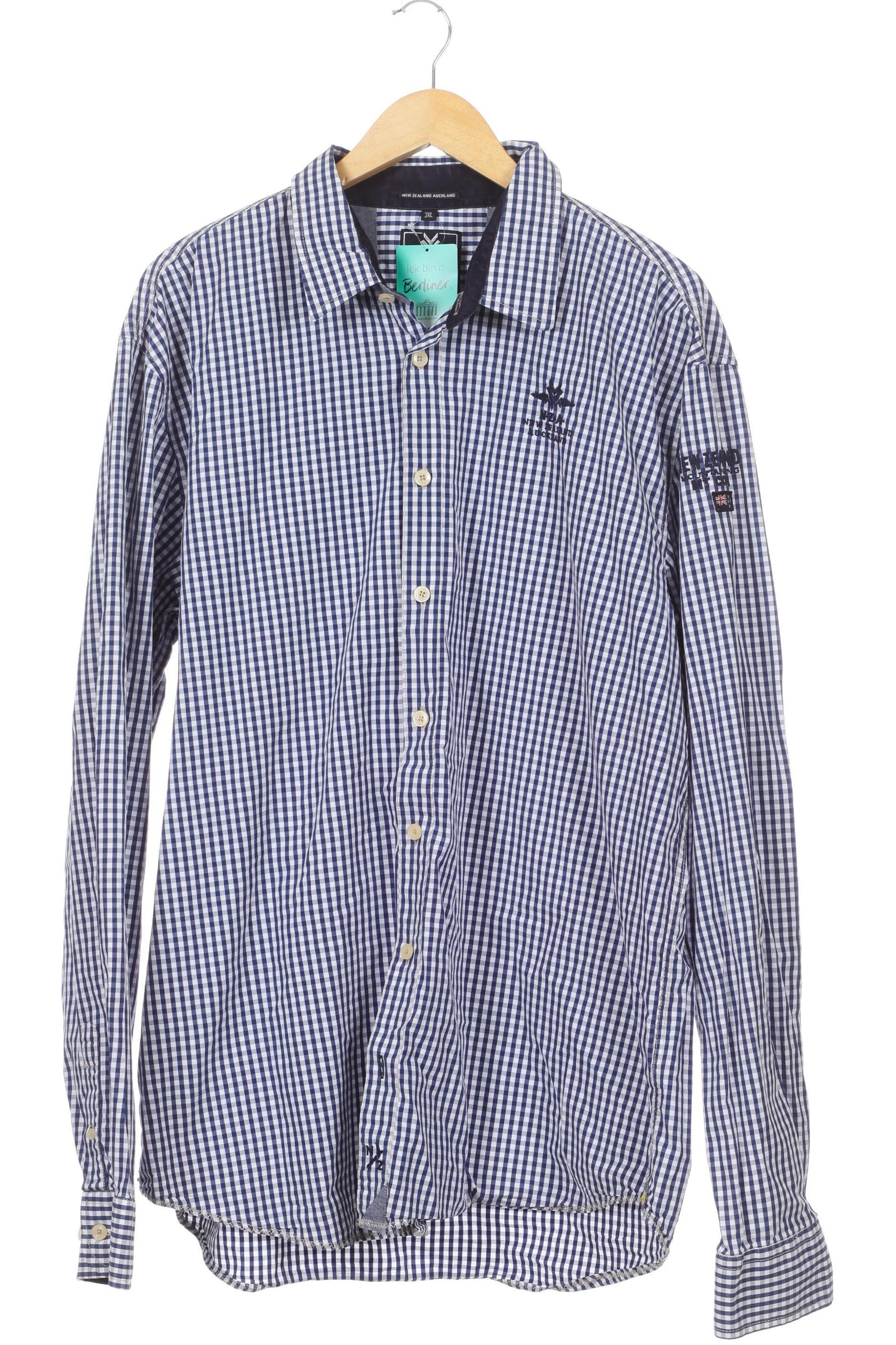 

NZA NEW Zealand Auckland Herren Hemd, blau, Gr.