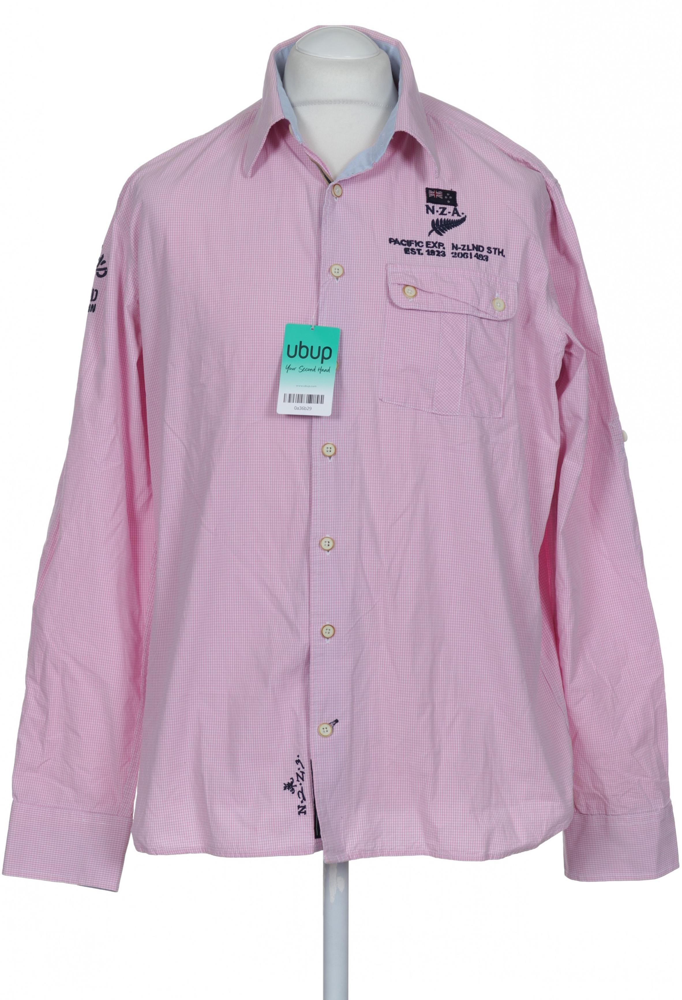 

NZA NEW Zealand Auckland Herren Hemd, pink, Gr.
