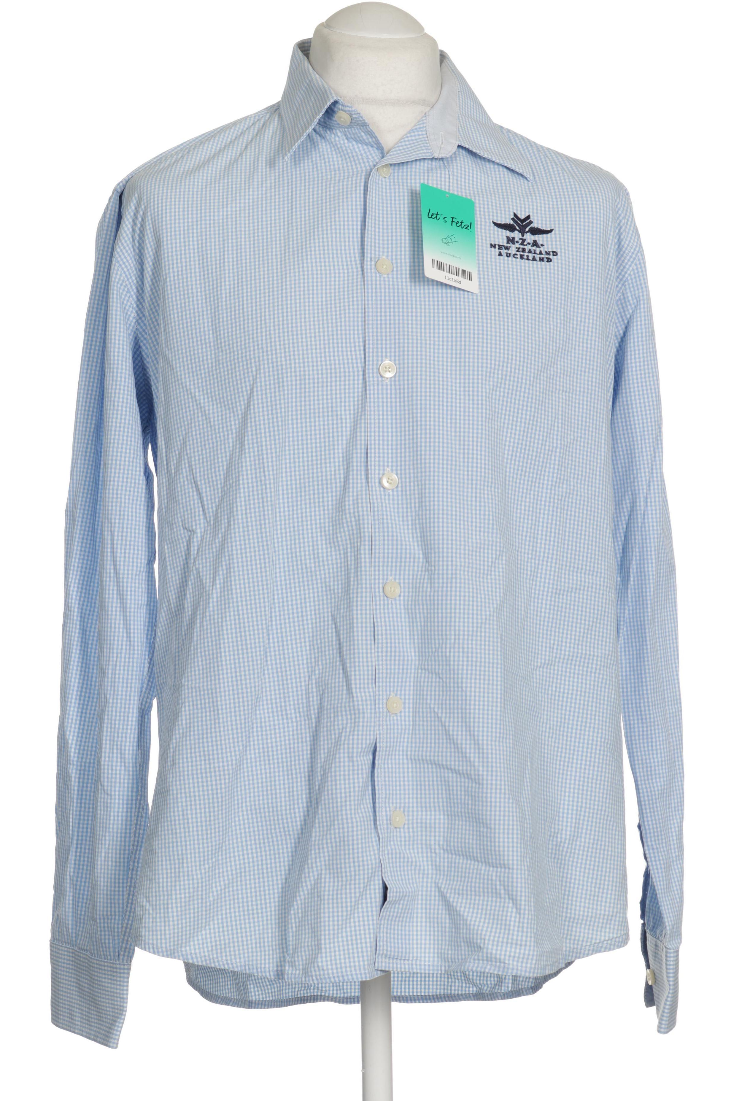 

NZA NEW Zealand Auckland Herren Hemd, blau, Gr.