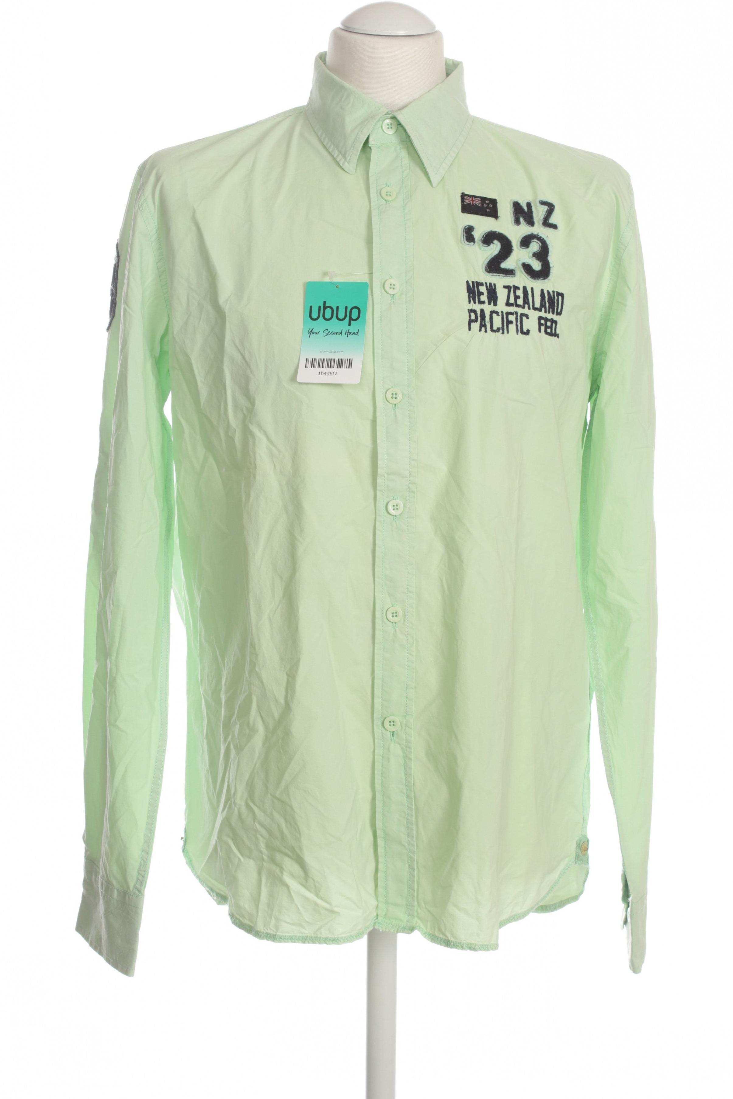

NZA NEW Zealand Auckland Herren Hemd, grün, Gr.