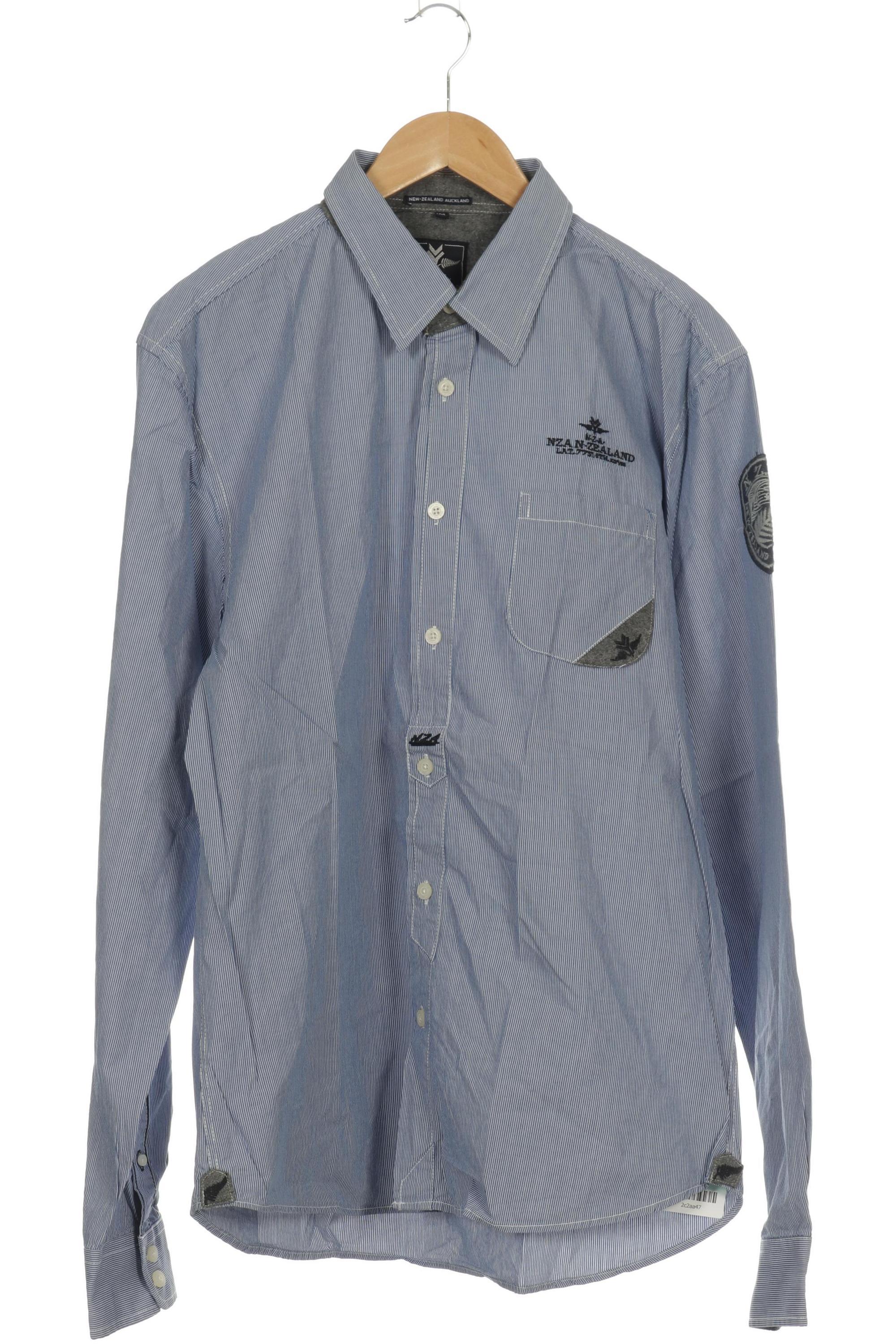 

NZA NEW Zealand Auckland Herren Hemd, blau, Gr.
