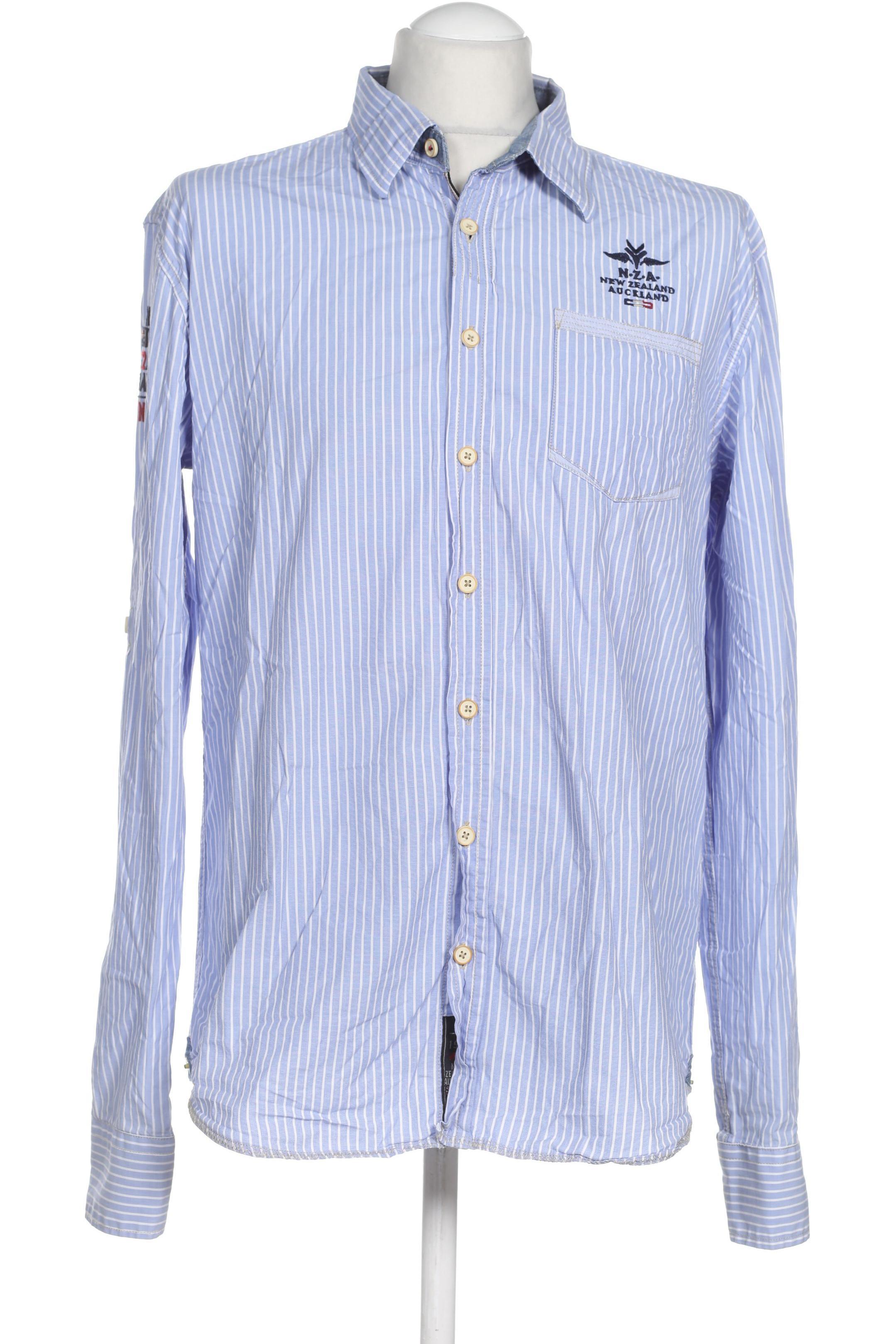 

NZA NEW Zealand Auckland Herren Hemd, blau, Gr.