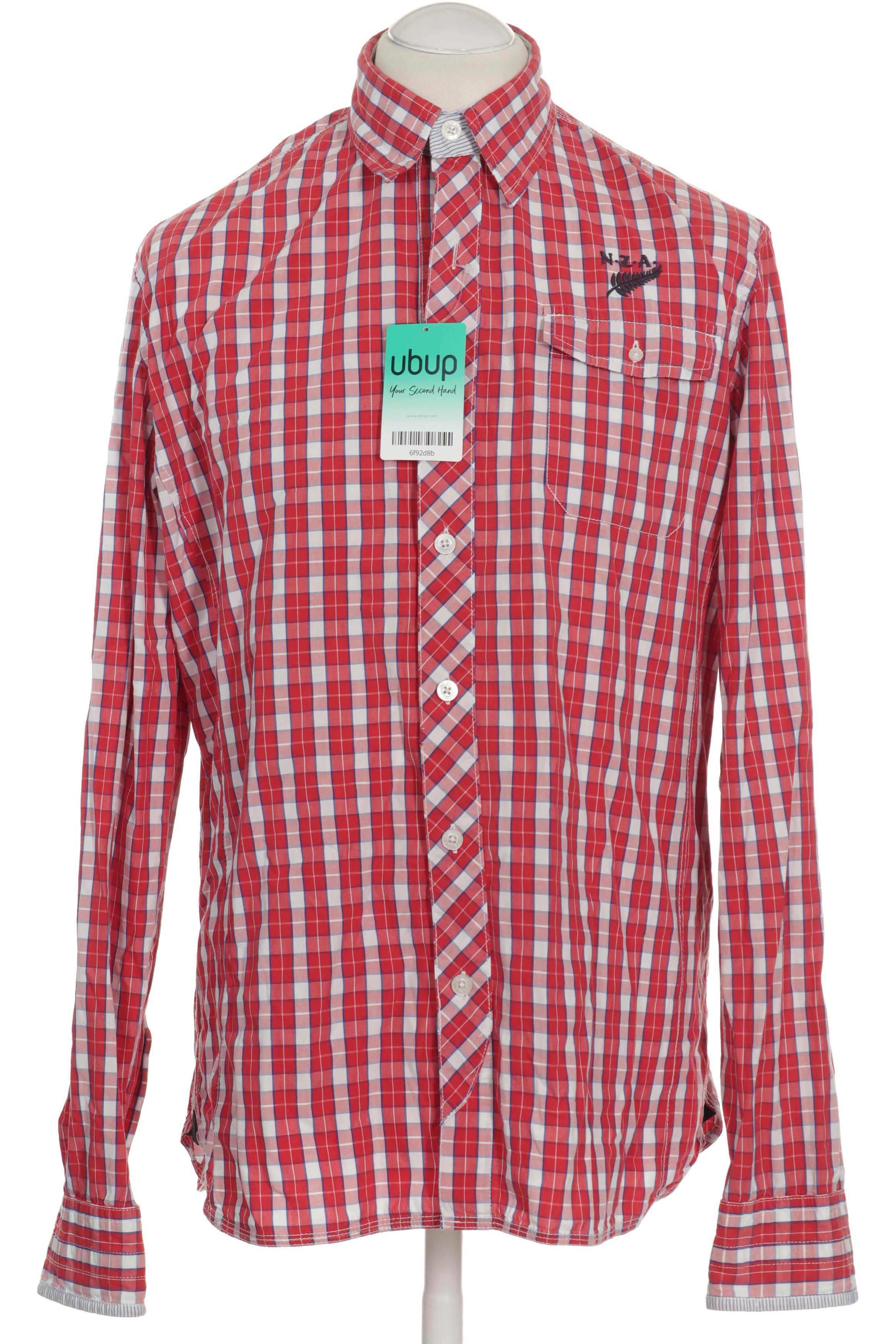 

NZA NEW Zealand Auckland Herren Hemd, rot, Gr.