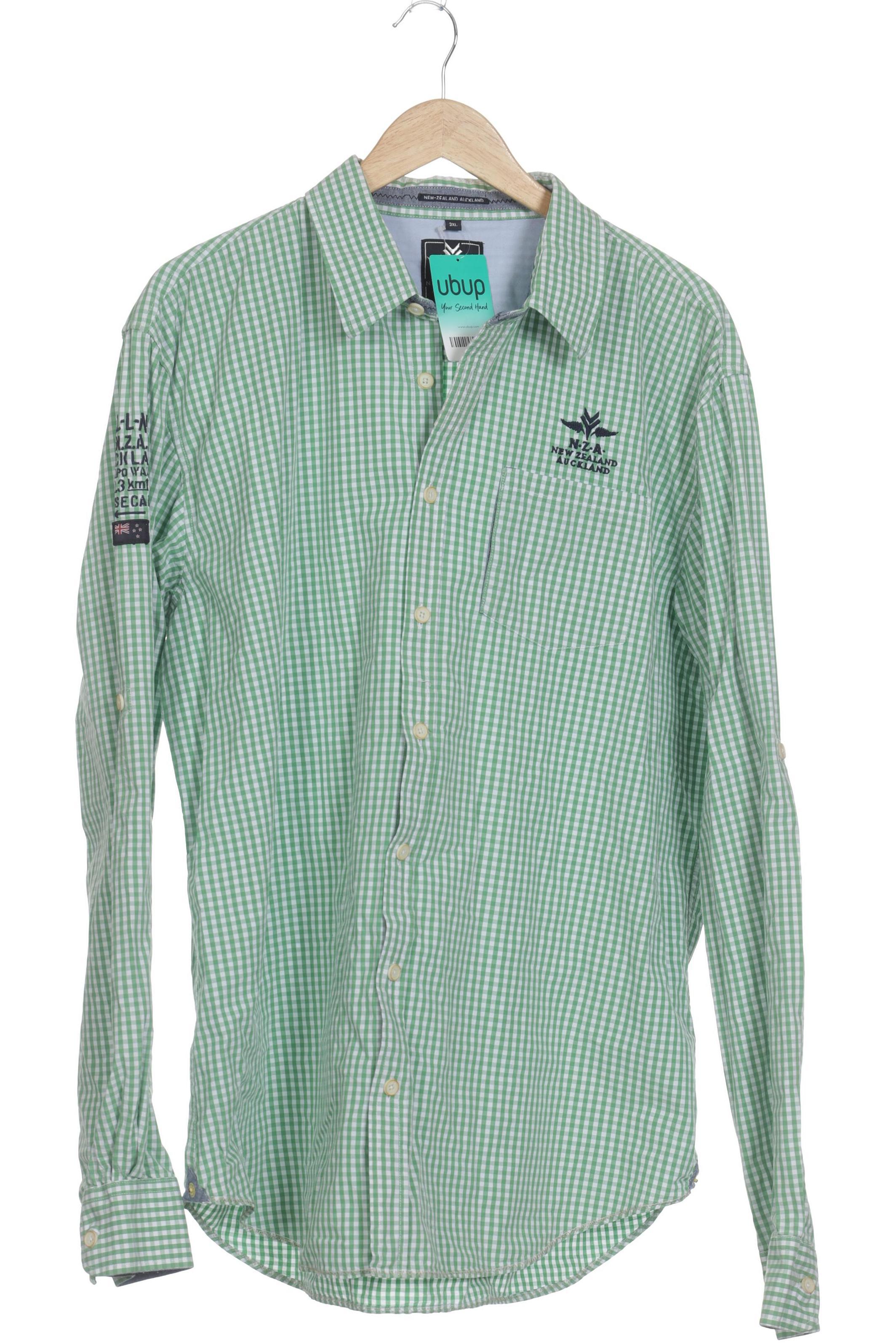 

NZA NEW Zealand Auckland Herren Hemd, grün, Gr.