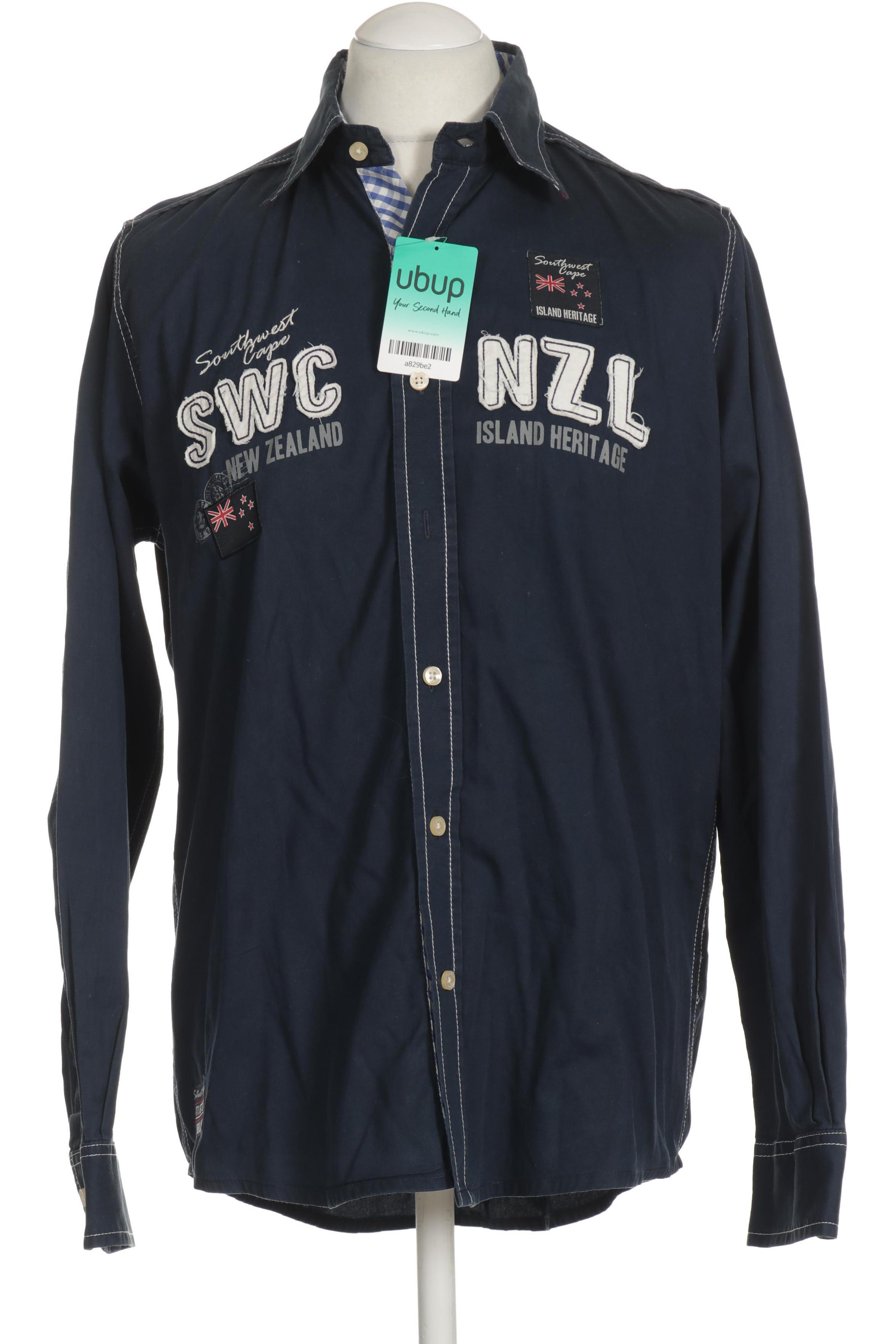 

NZA NEW Zealand Auckland Herren Hemd, blau, Gr.