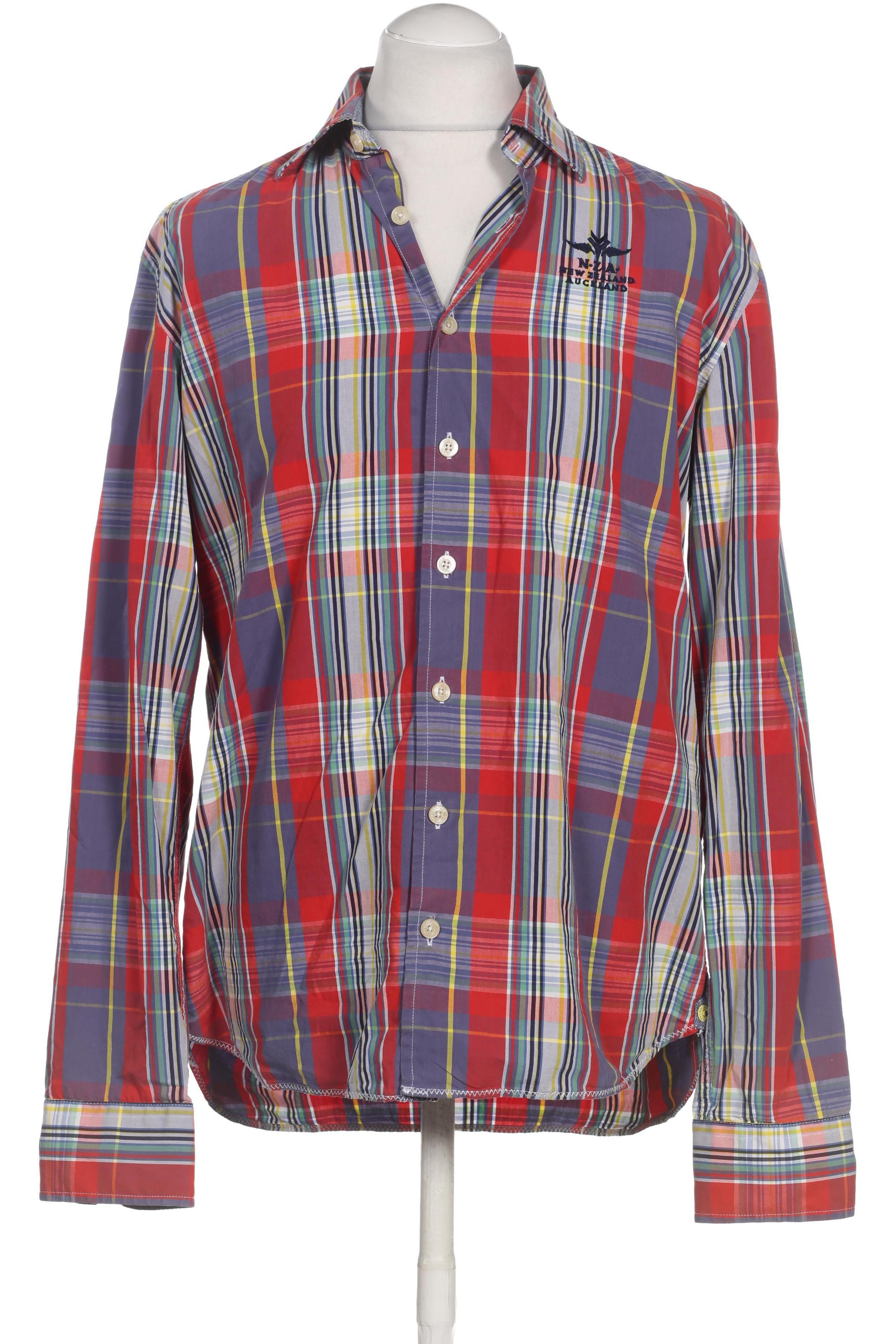 

NZA NEW Zealand Auckland Herren Hemd, rot, Gr.