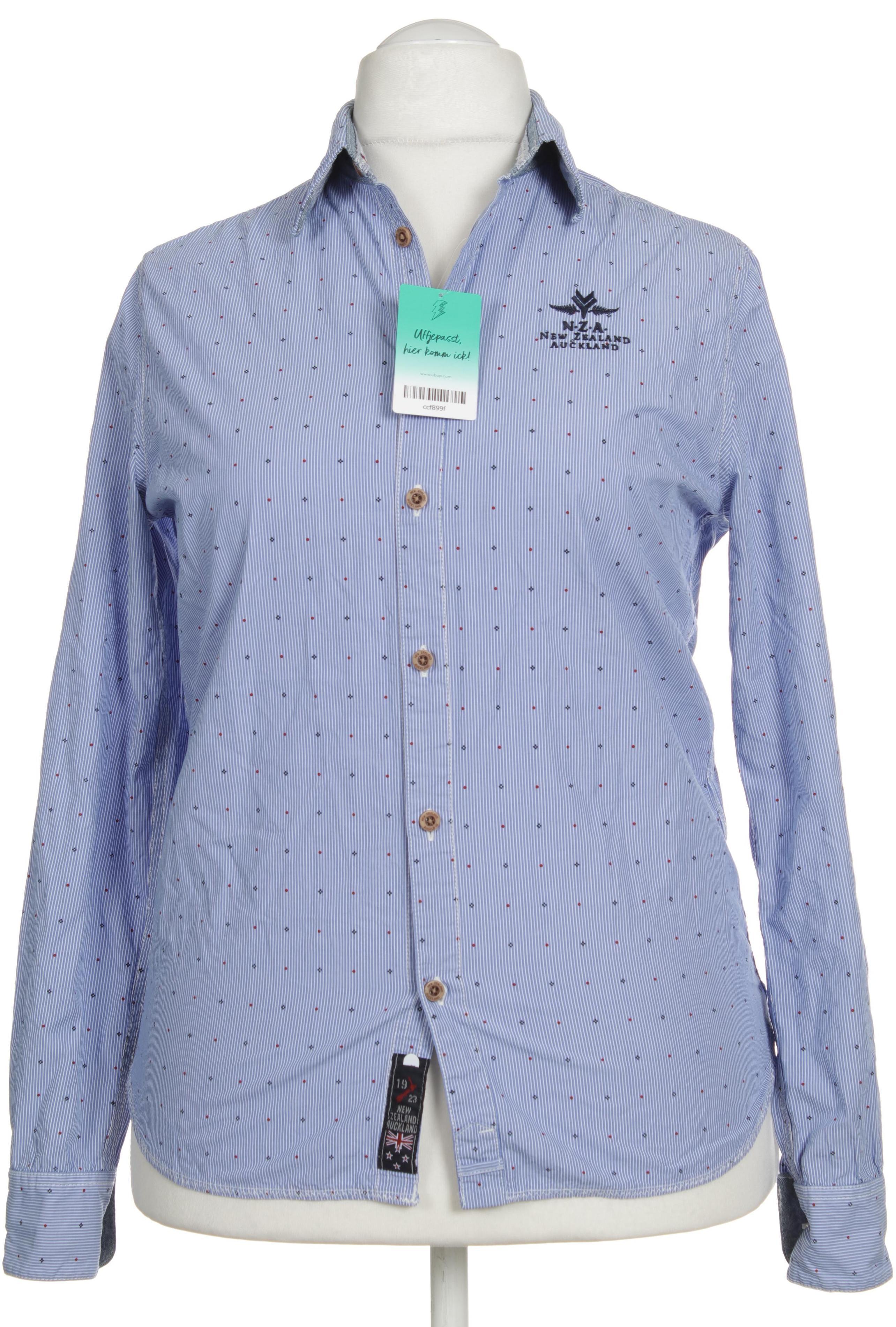 

NZA NEW Zealand Auckland Herren Hemd, blau, Gr.