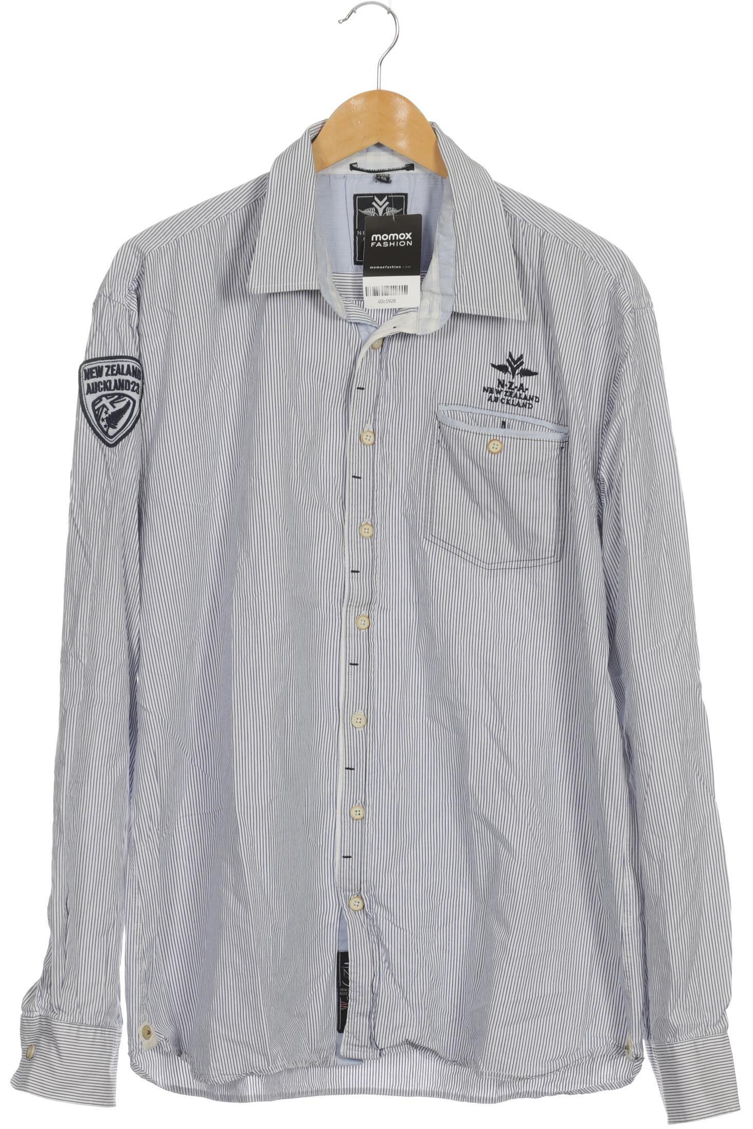 

NZA NEW Zealand Auckland Herren Hemd, blau, Gr.