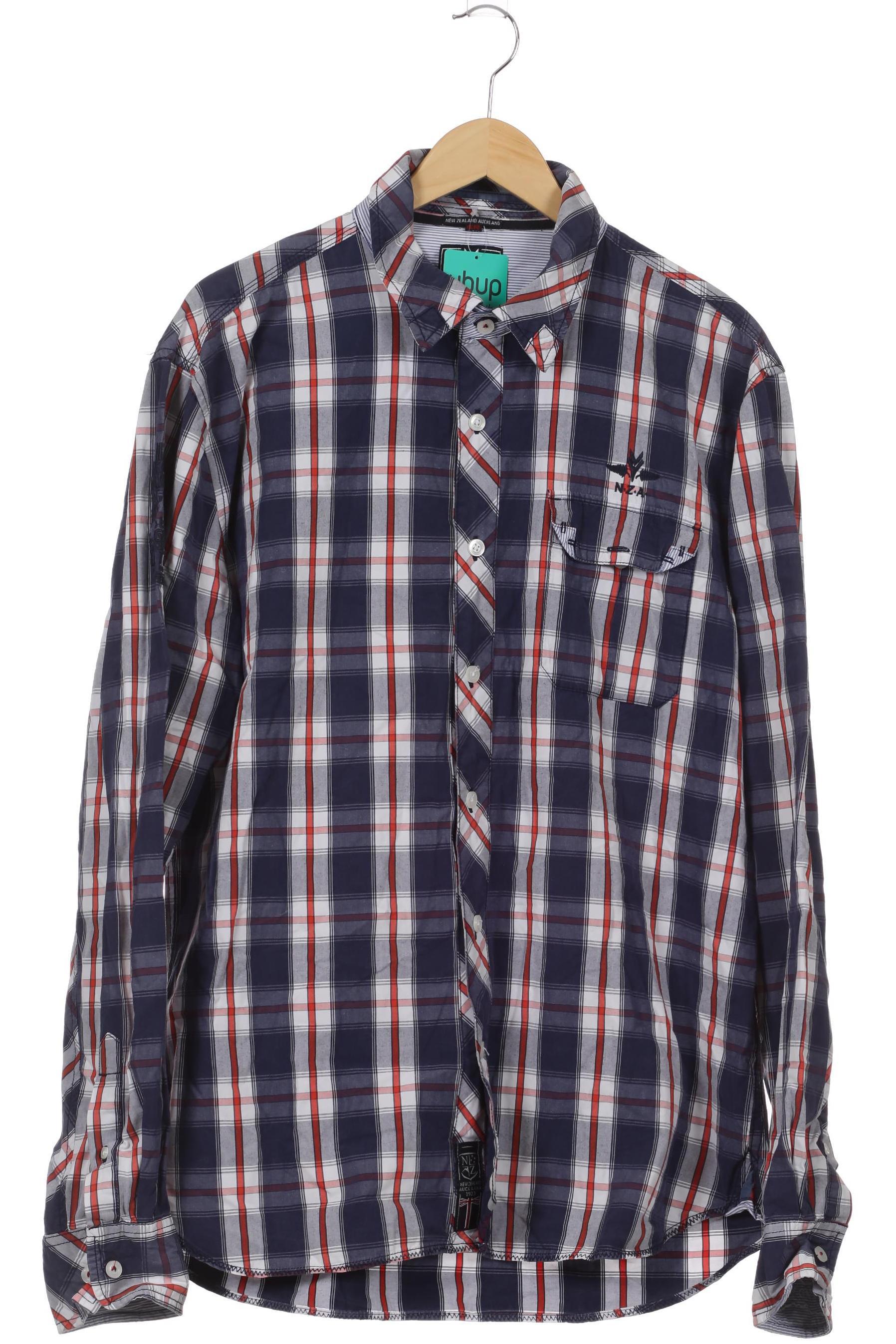 

NZA NEW Zealand Auckland Herren Hemd, blau, Gr.