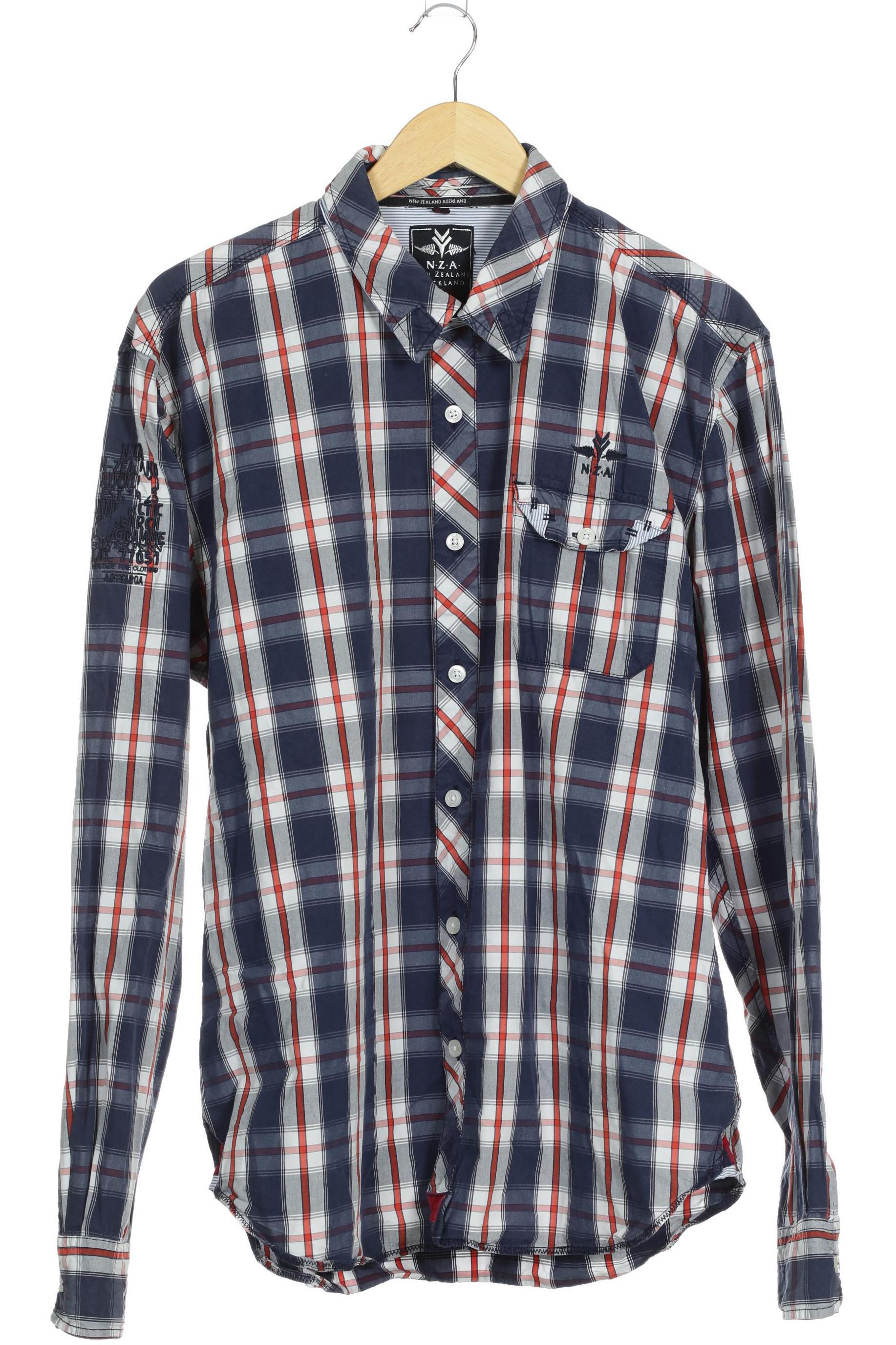 

NZA NEW Zealand Auckland Herren Hemd, blau, Gr.