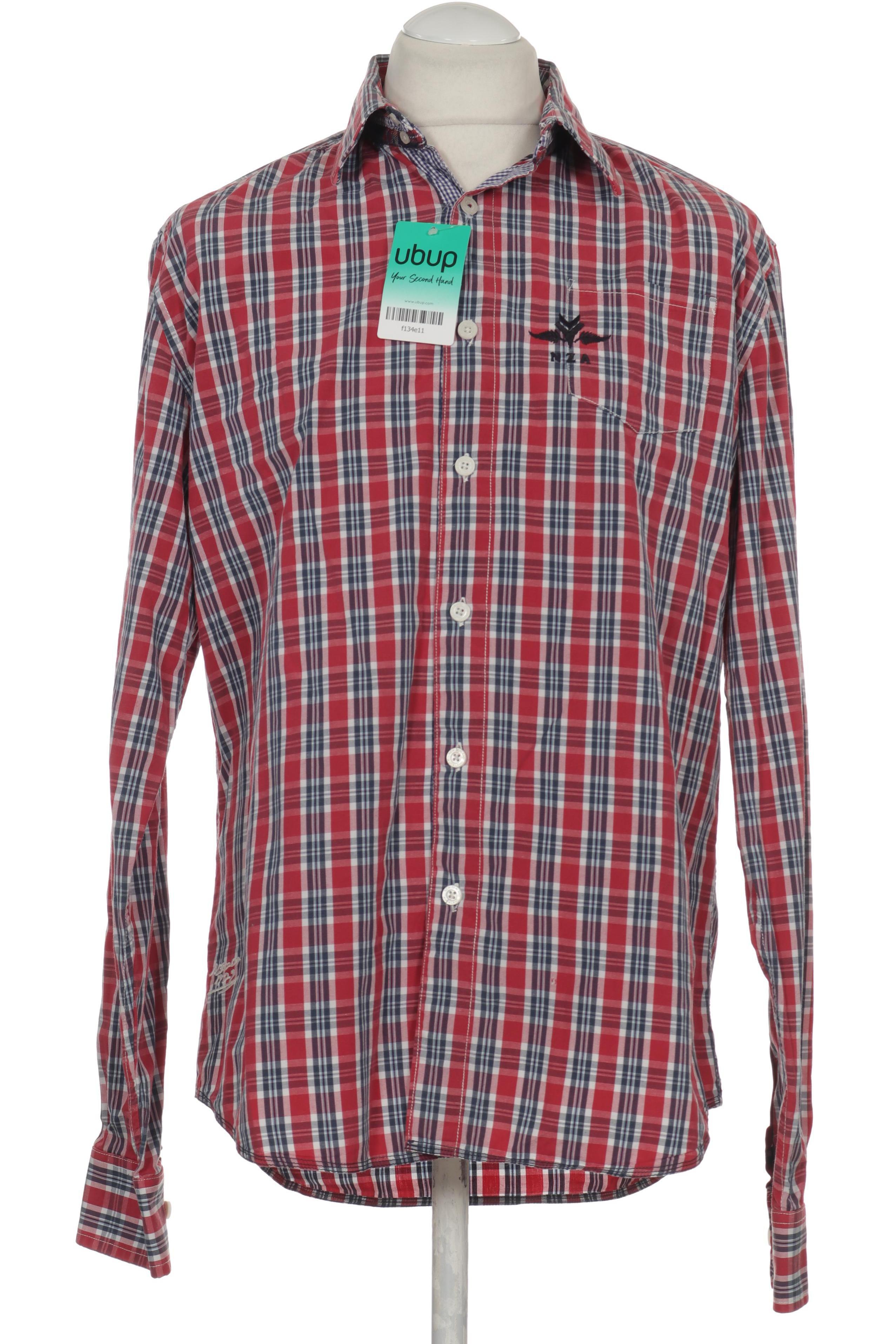 

NZA NEW Zealand Auckland Herren Hemd, rot, Gr.