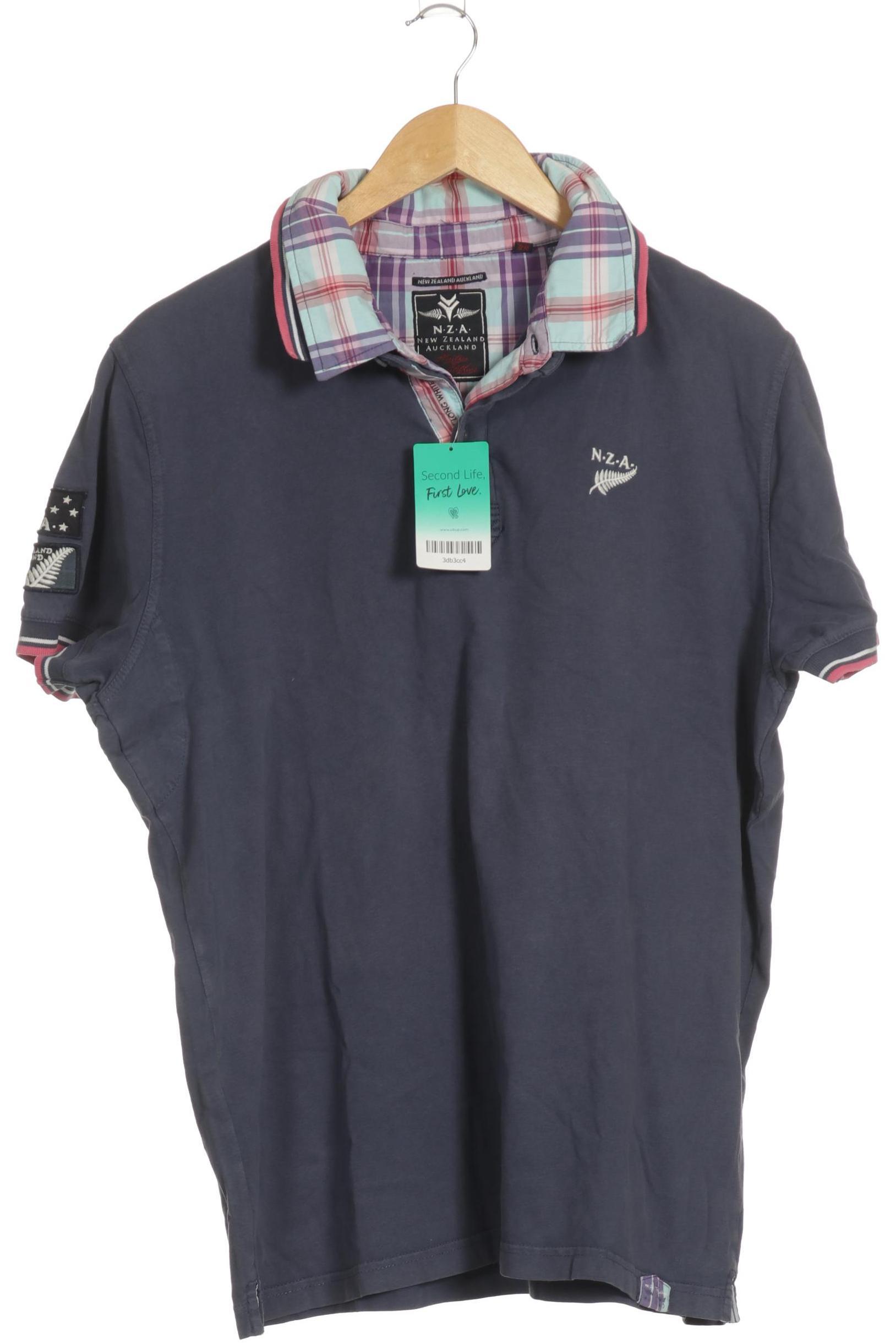 

NZA NEW Zealand Auckland Herren Poloshirt, blau, Gr.