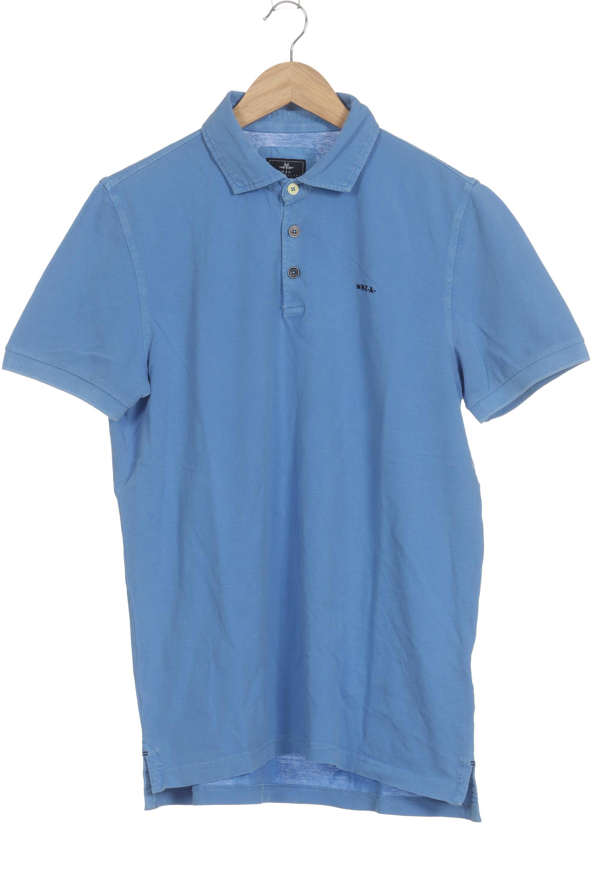 

NZA NEW Zealand Auckland Herren Poloshirt, blau, Gr.